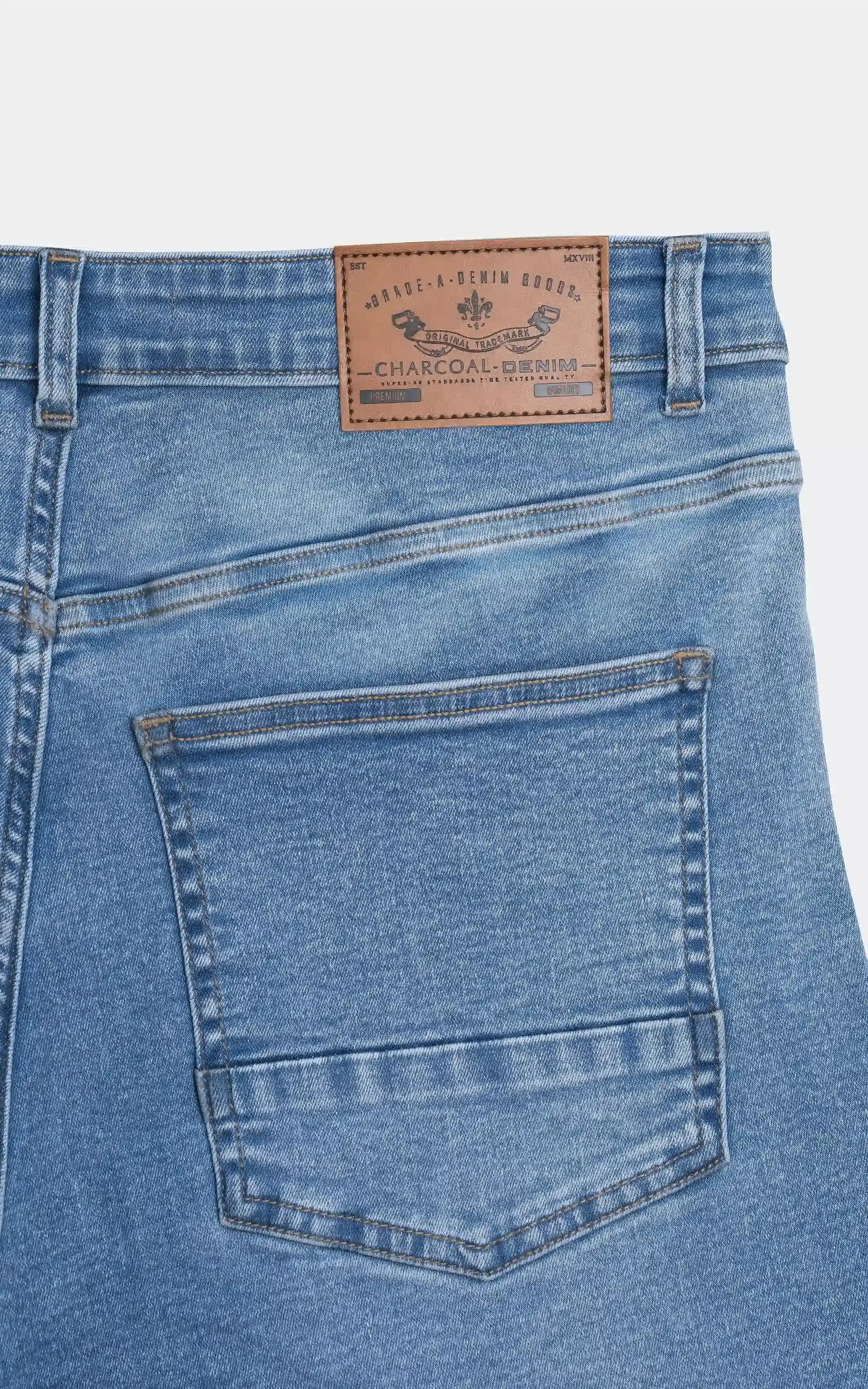 JEANS STRAIGHT FIT MID BLUE