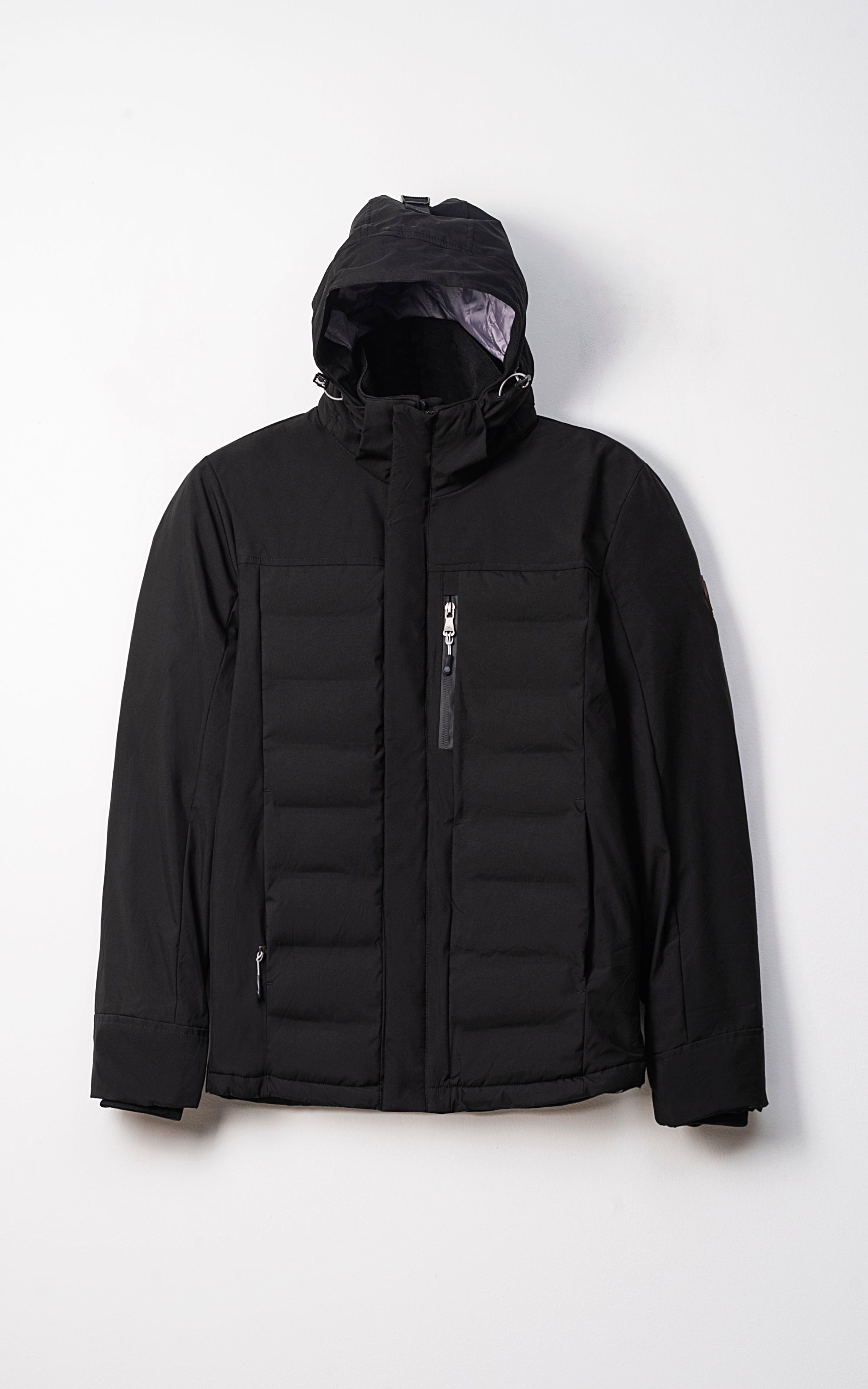 PARKA JACKET FULL SLEEVE BLACK