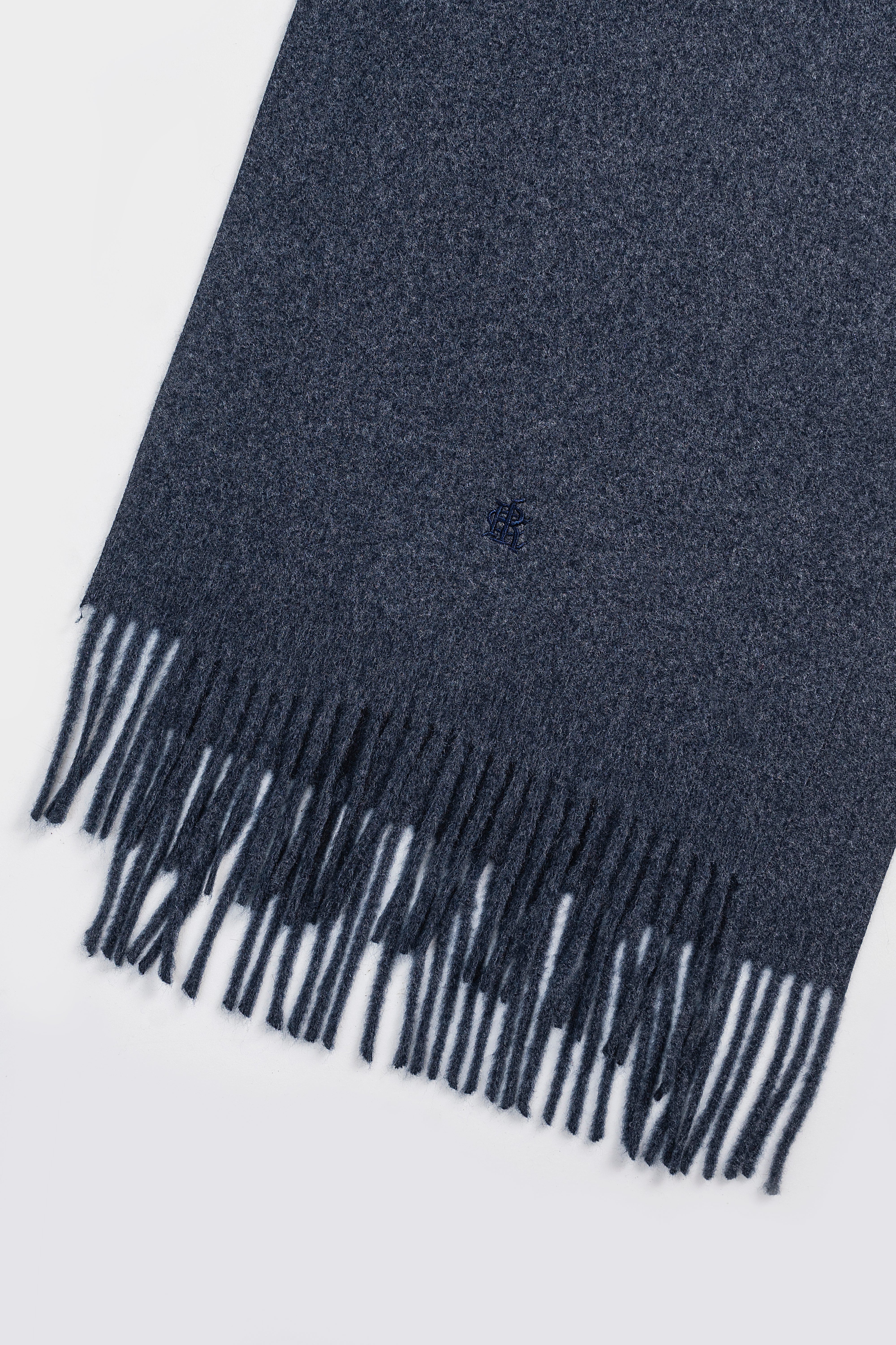 Fringe Wool blended Scarf