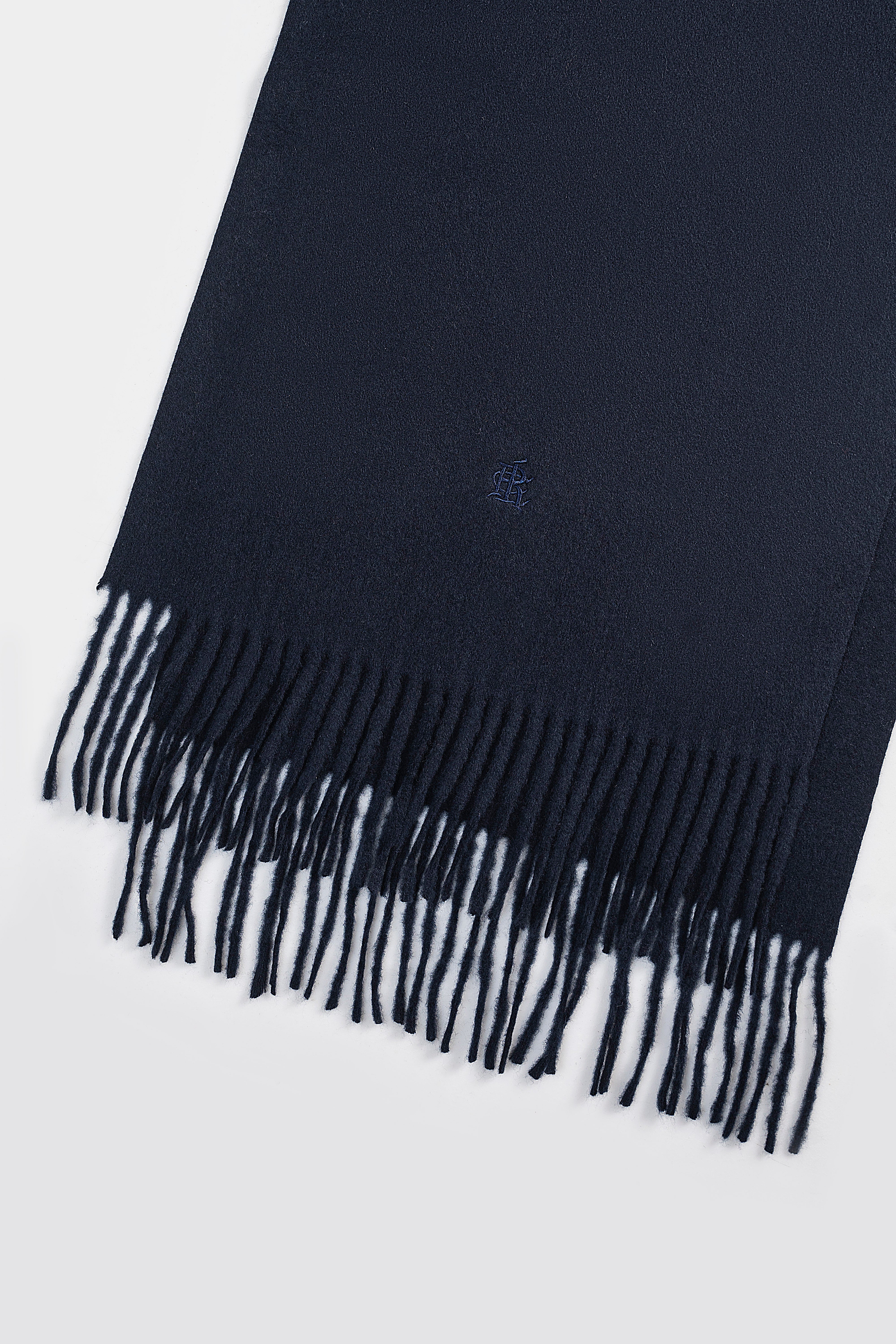 Fringe Wool blended Scarf