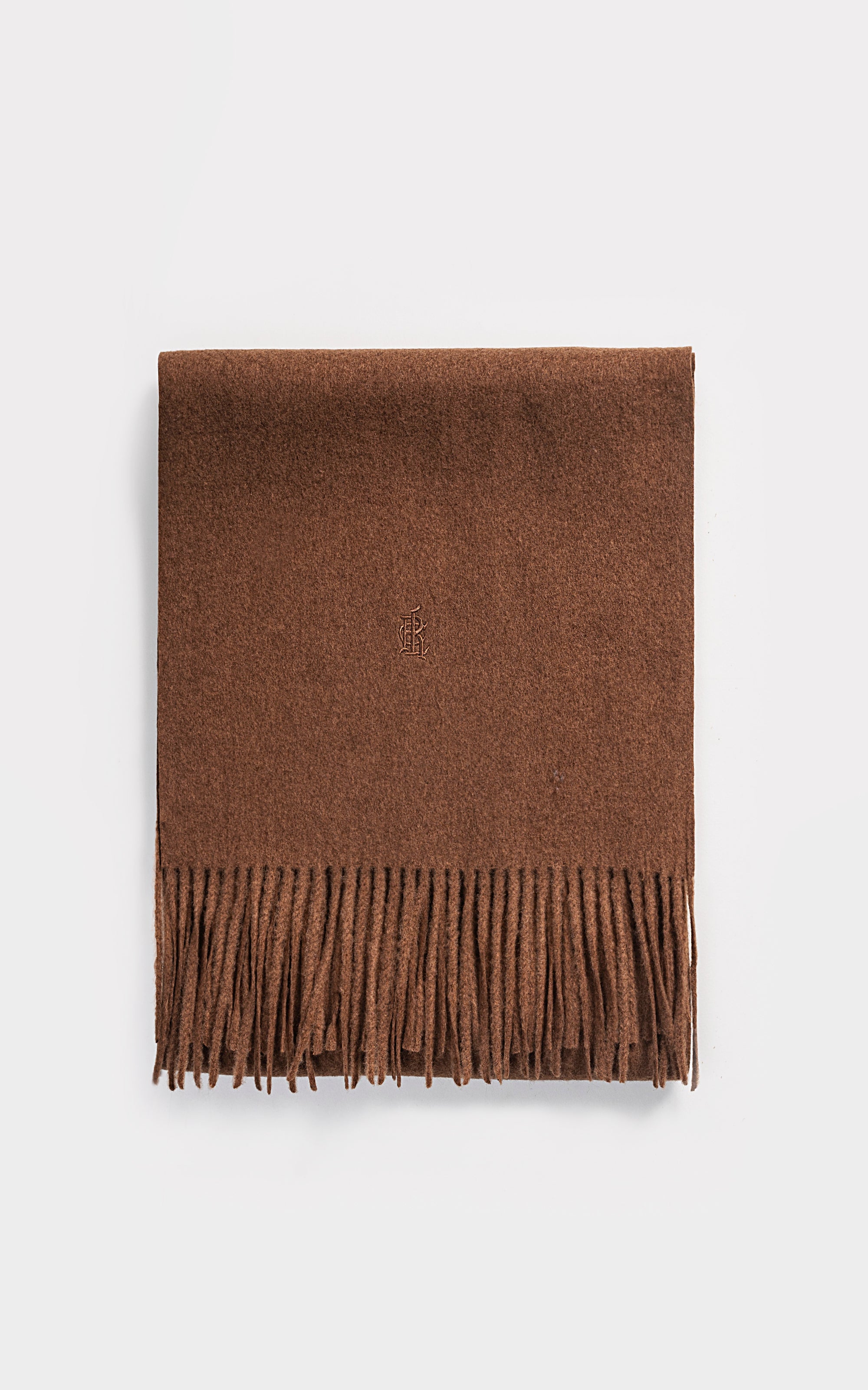 Fringe Wool blended Scarf