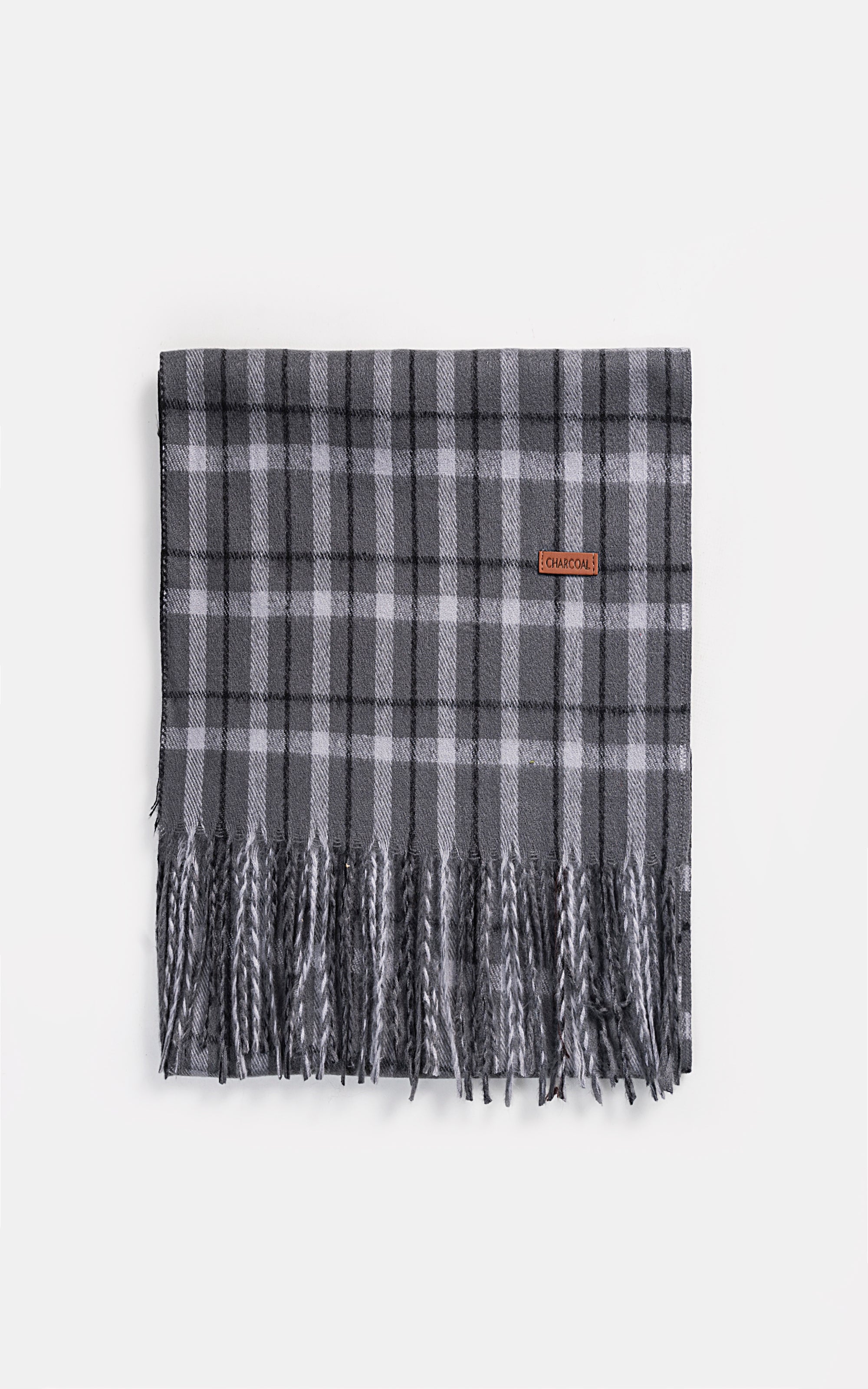 Plaid Wool Blended scarf