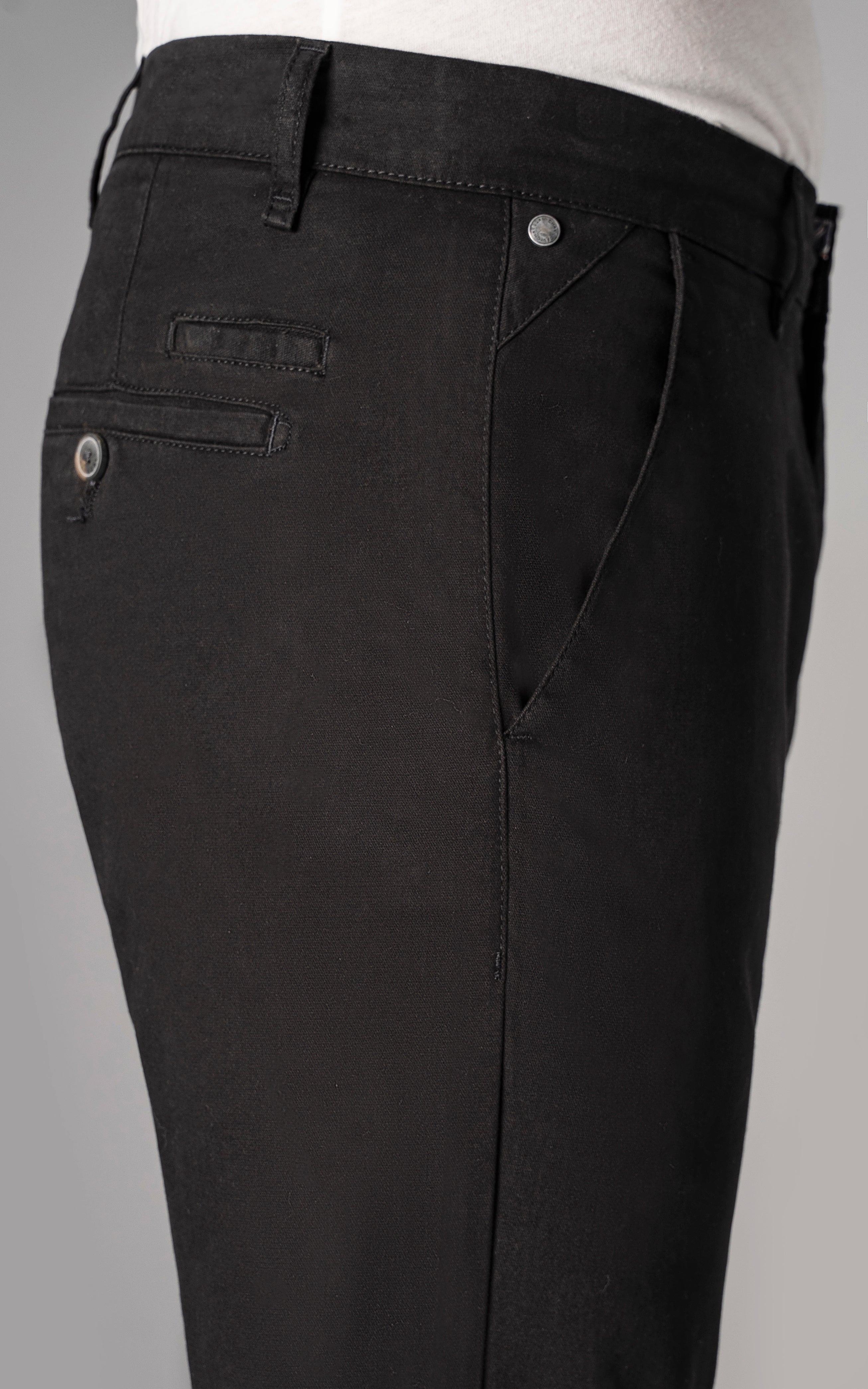 CASUAL PANT CROSS POCKET BLACK