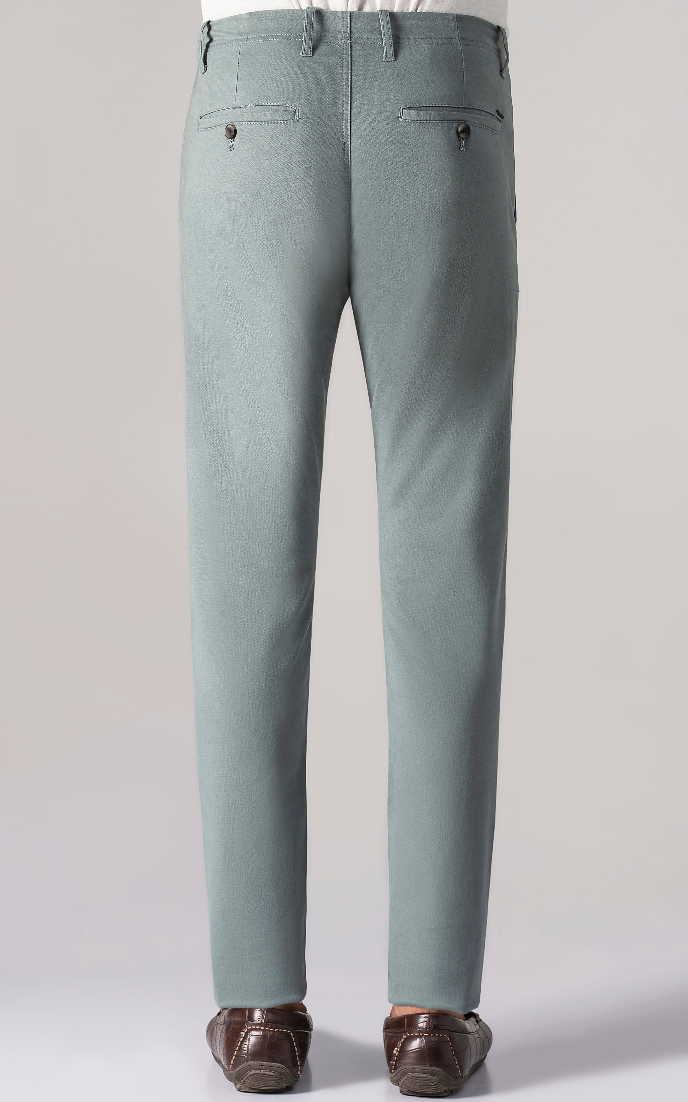 CASUAL PANT CROSS POCKET SAGE GREEN