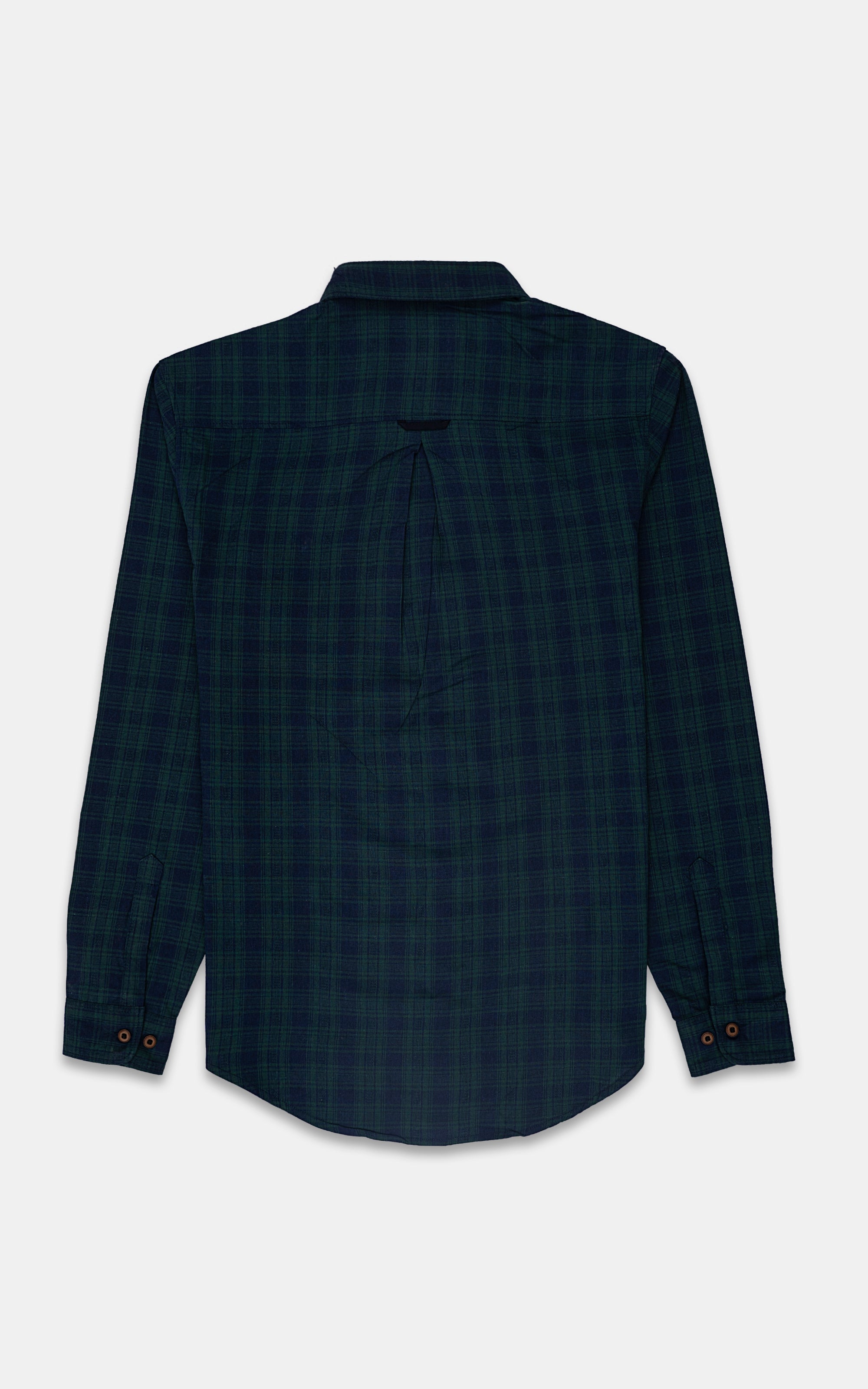 CASUAL SHIRT GREEN CHECK