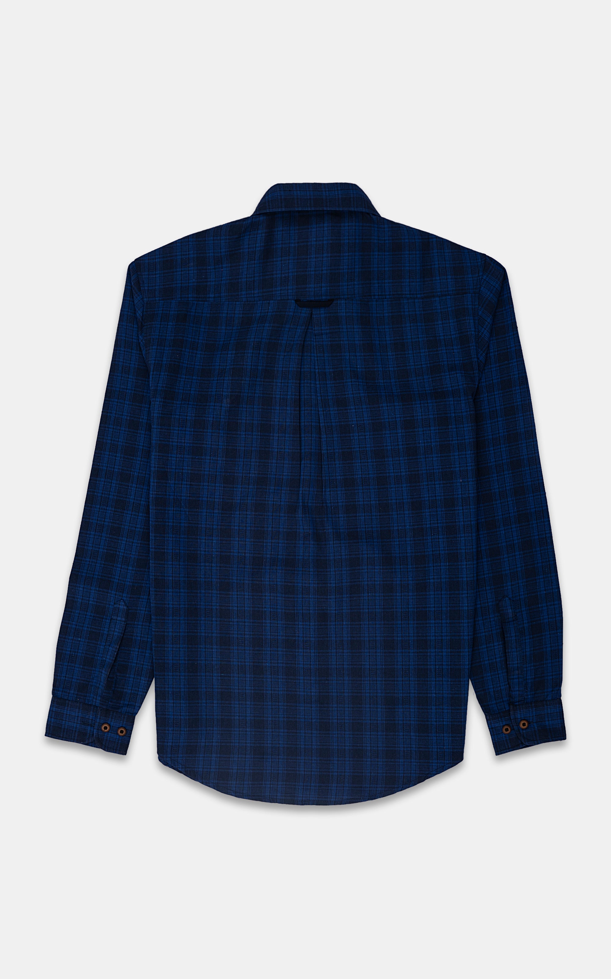 CASUAL SHIRT BLUE CHECK