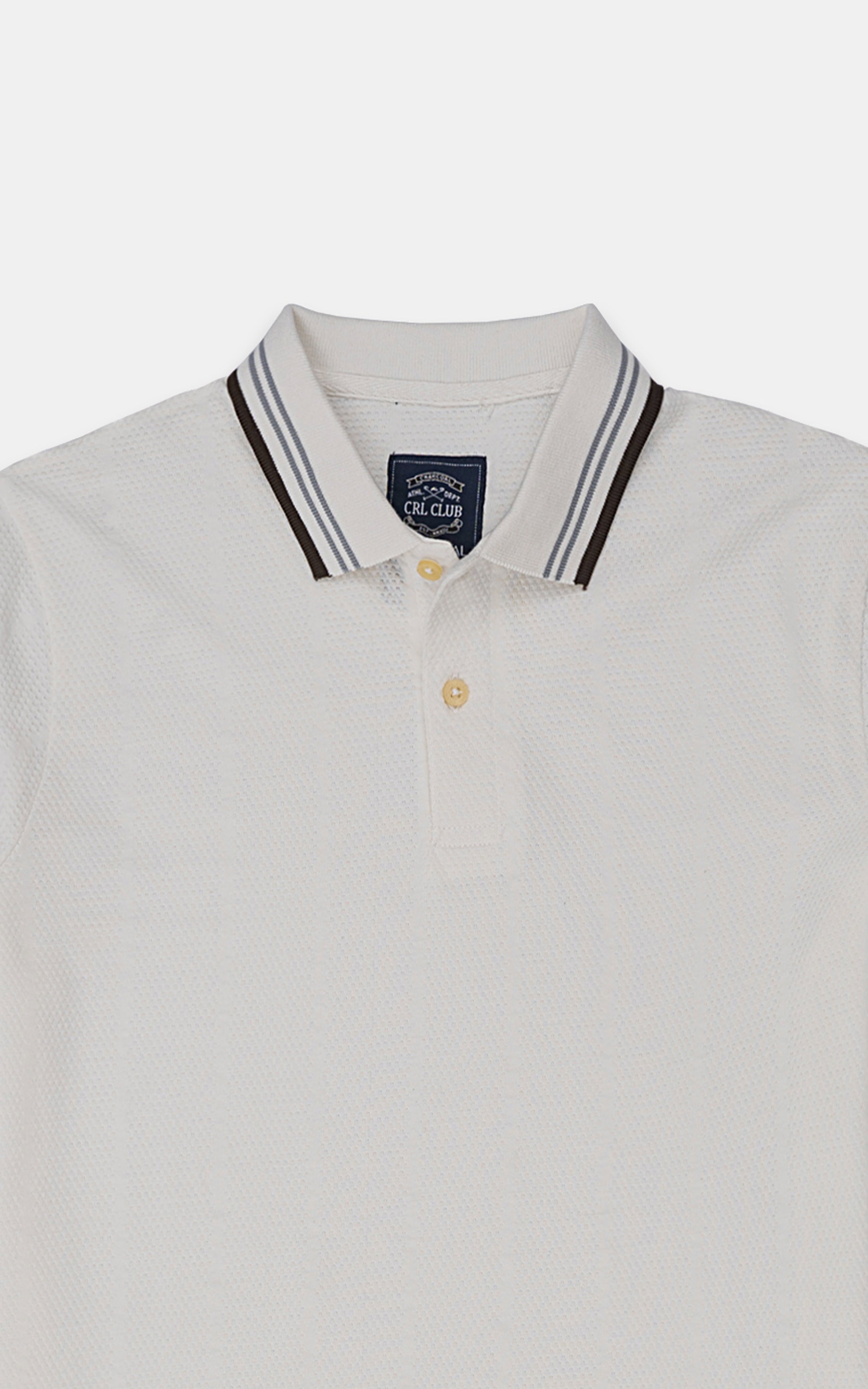 CLASSIC POLO SHIRT OFF WHITE