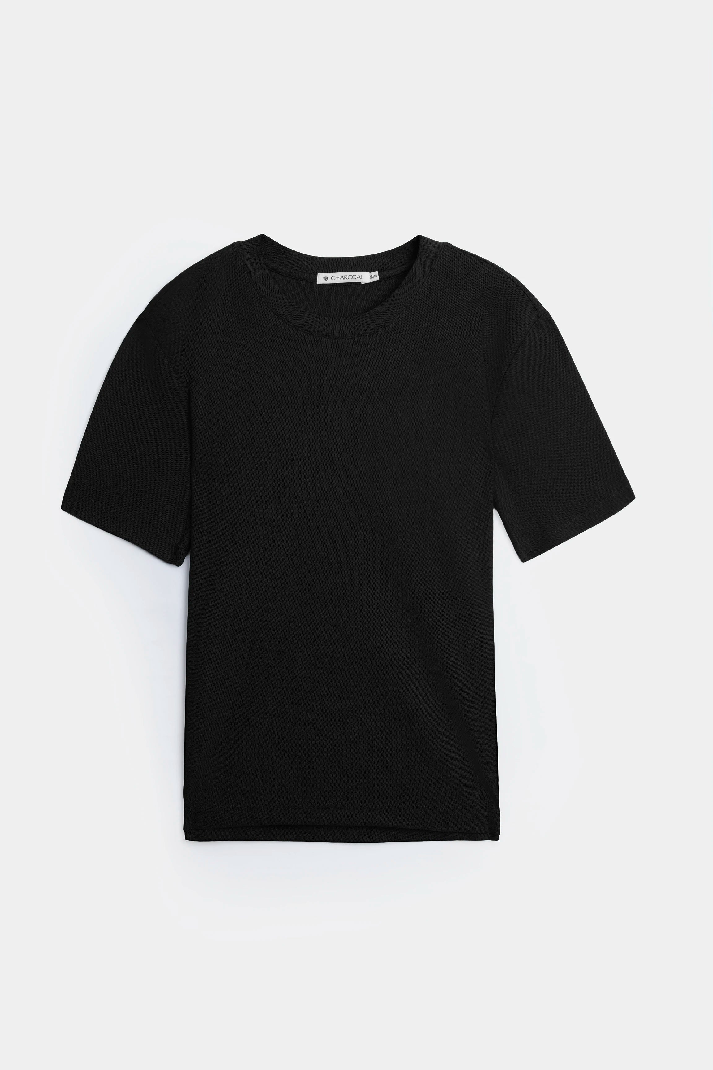SMART FIT CREW NECK T-SHIRT BLACK