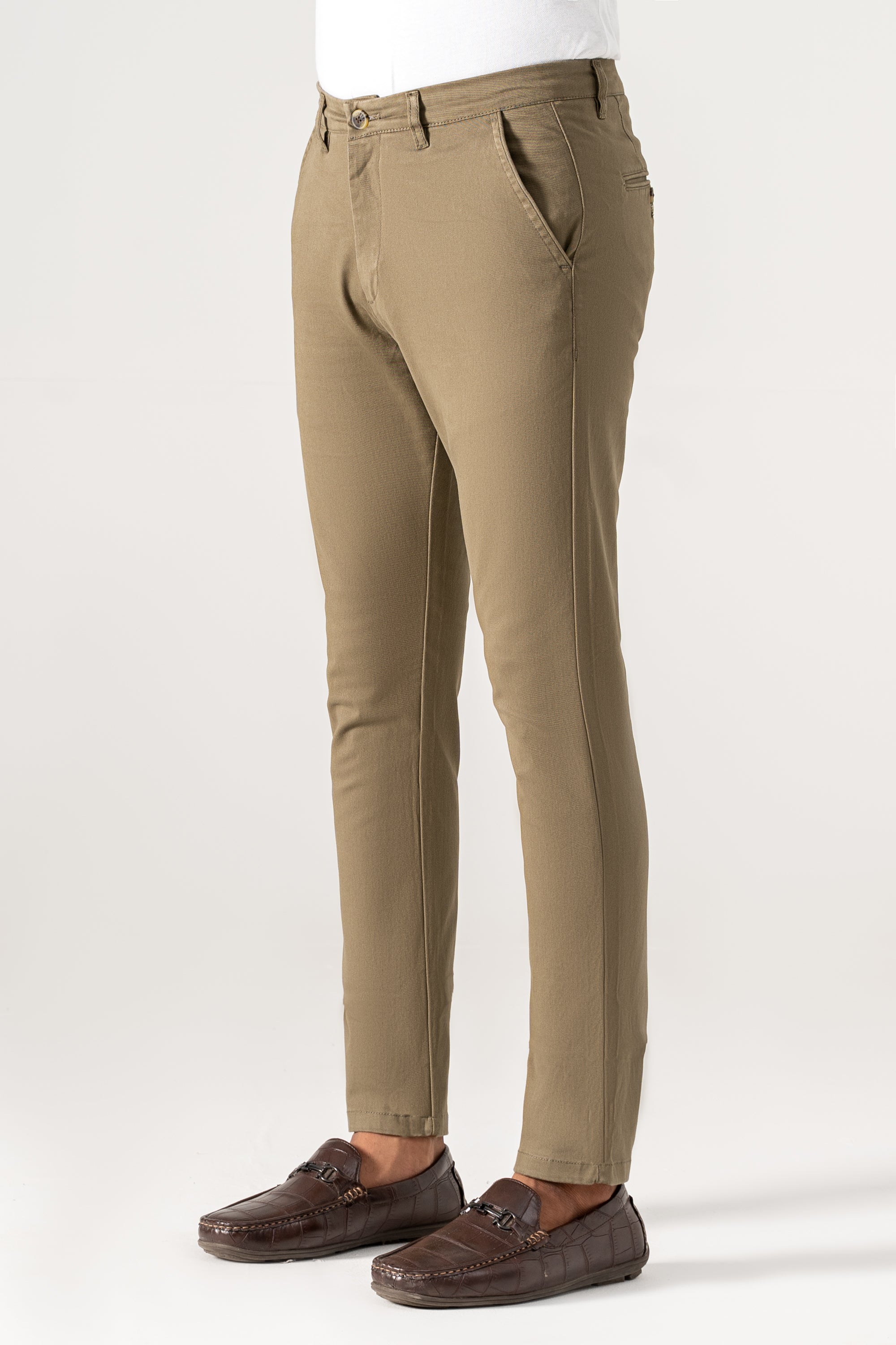 CROSS POCKET CASUAL PANT OLIVE