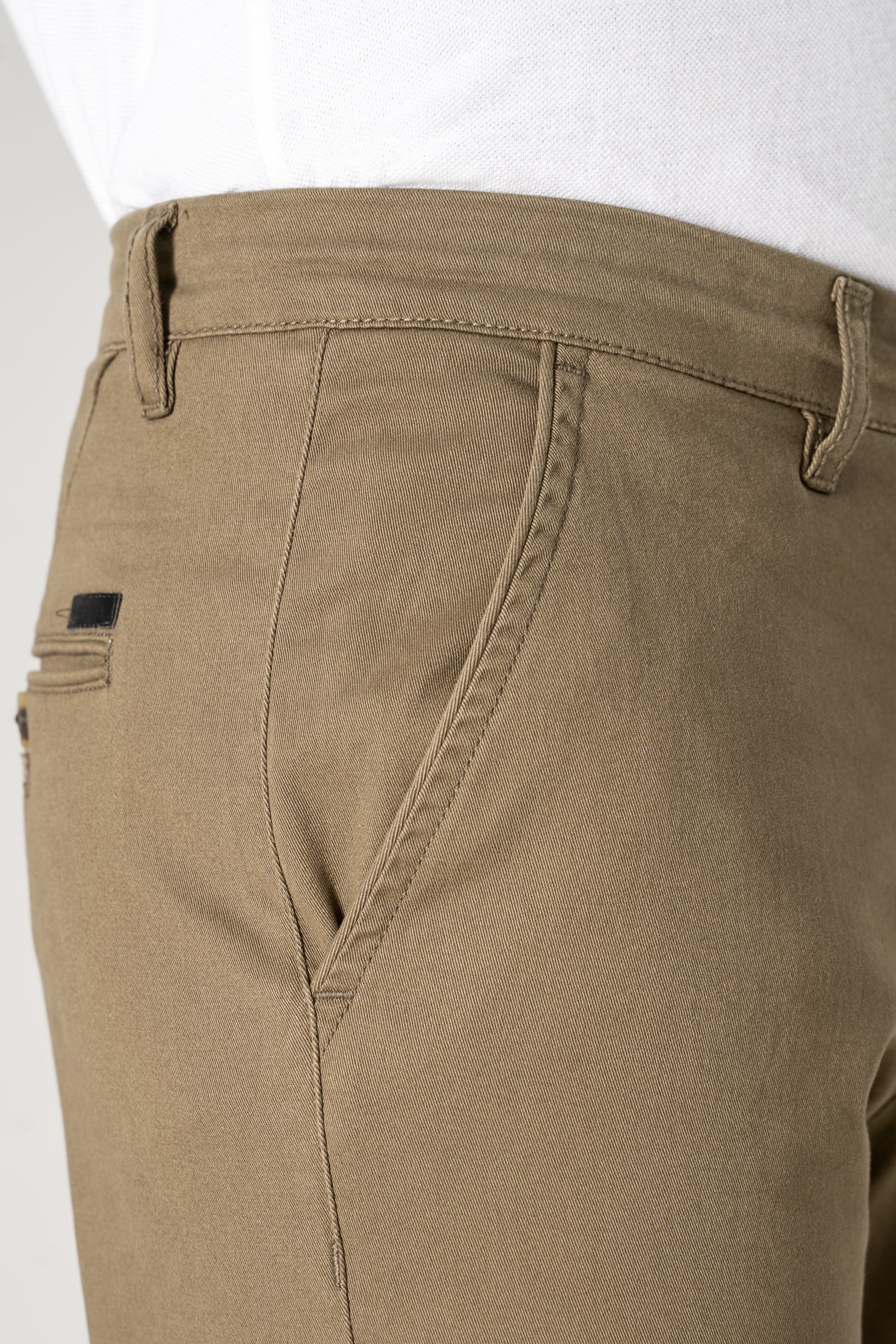 CROSS POCKET CASUAL PANT OLIVE