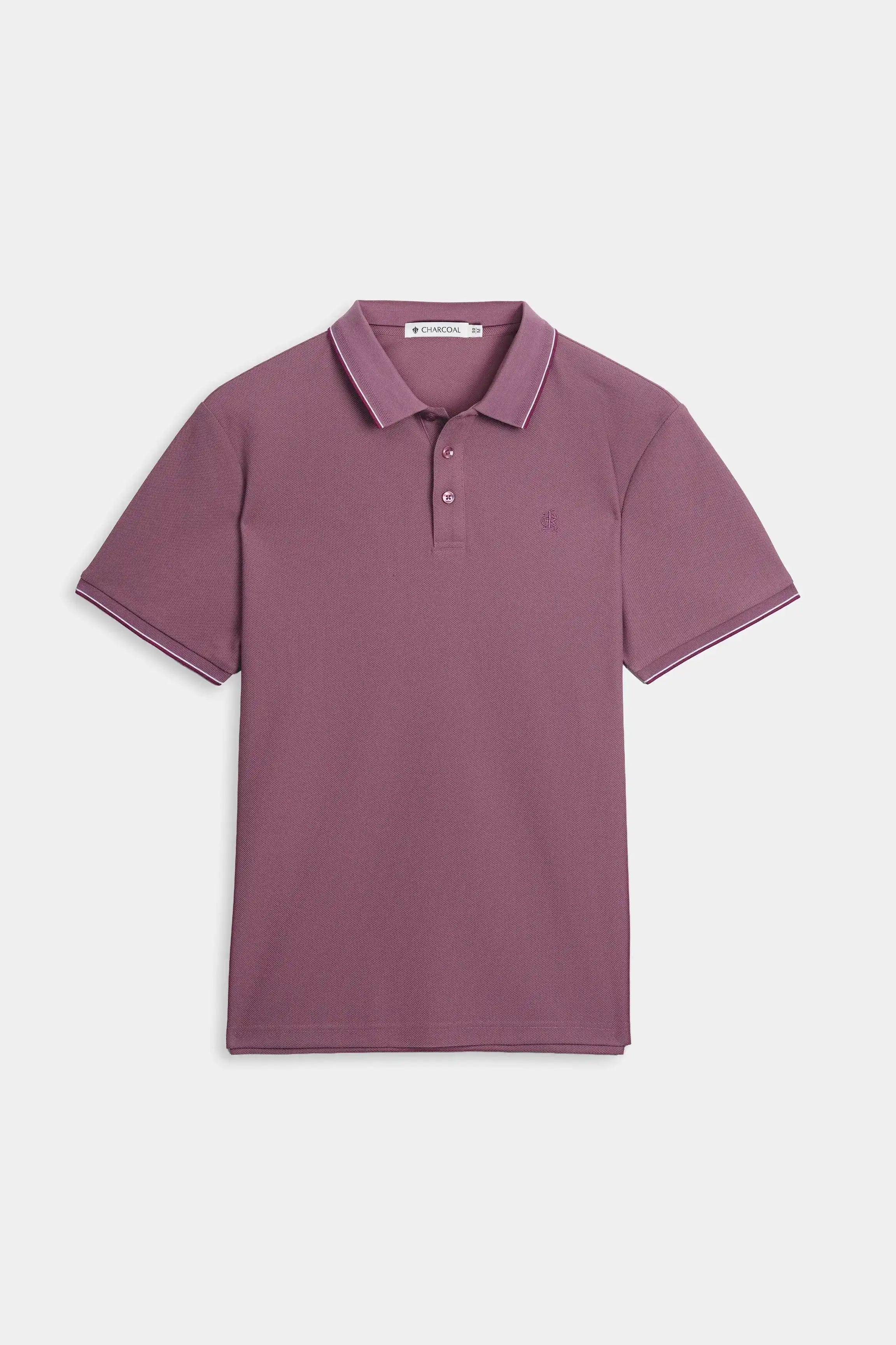 SMART FIT CLASSIC POLO SHIRT BURGUNDY