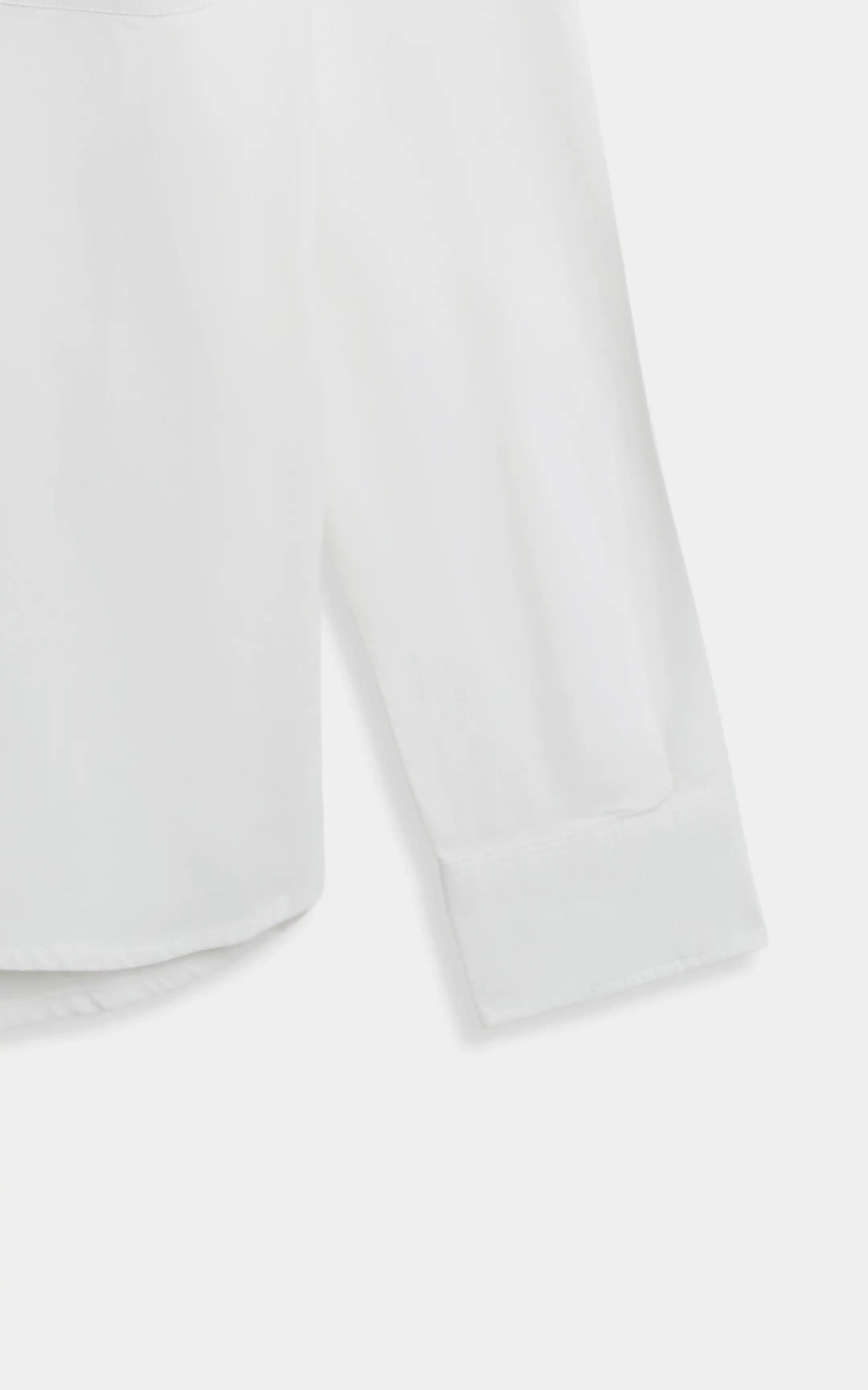 RELAXED FIT CASUAL SHIRT WHITE