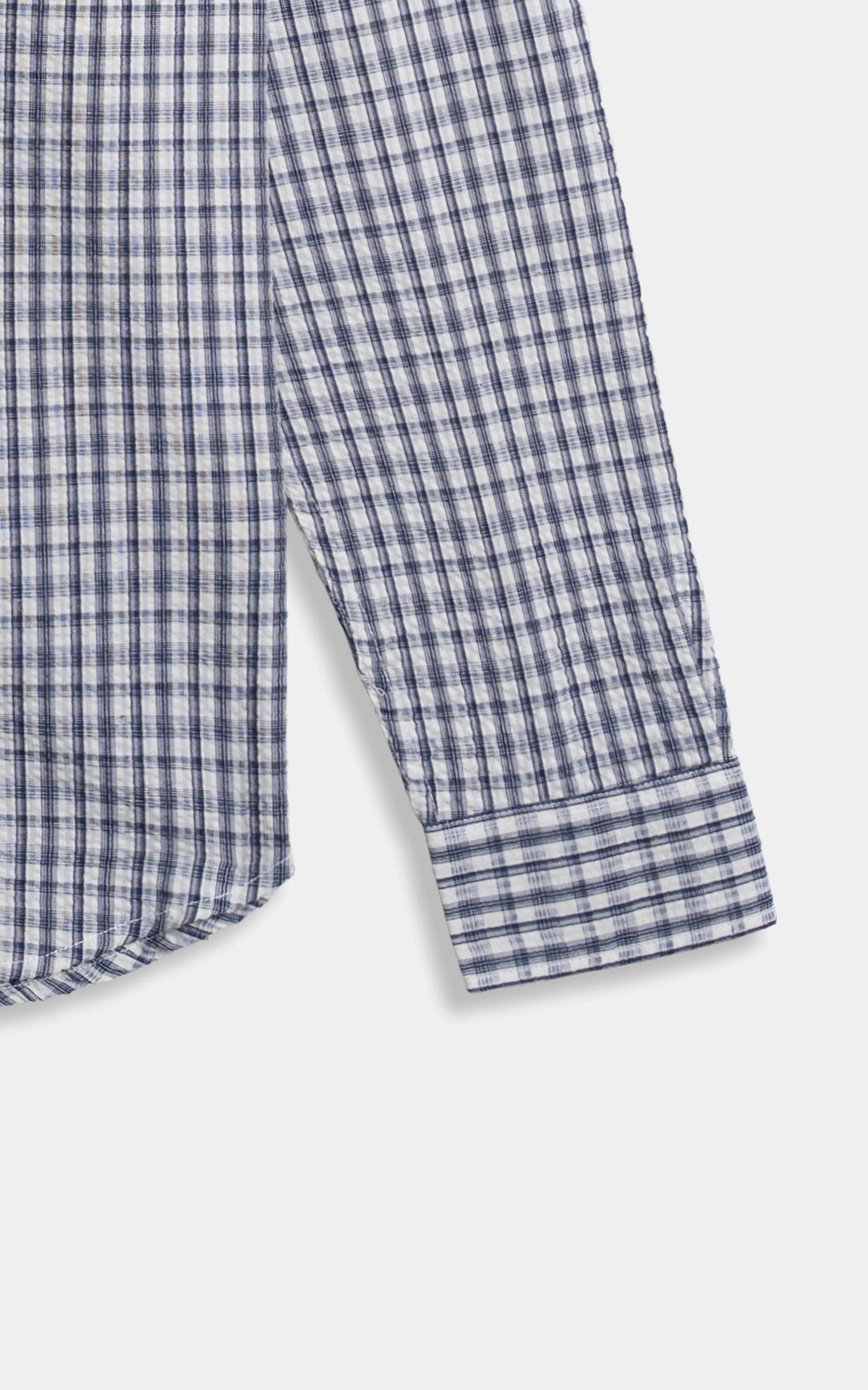 SMART FIT CASUAL SHIRT BEIGE CHECK