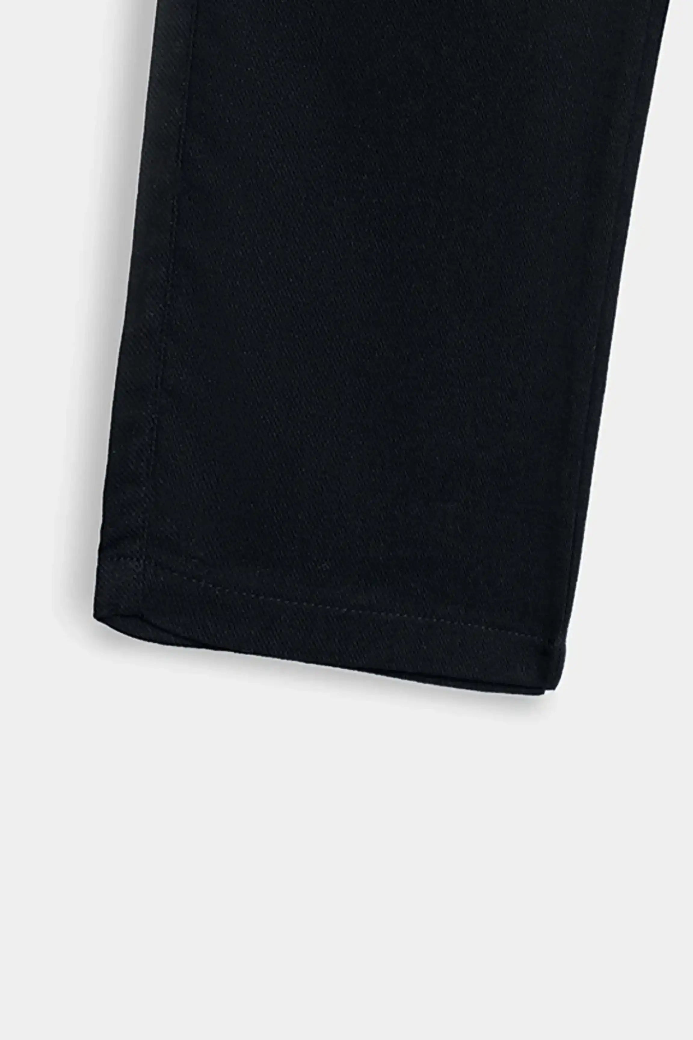 CASUAL TROUSER CROSS POCKET BLACK