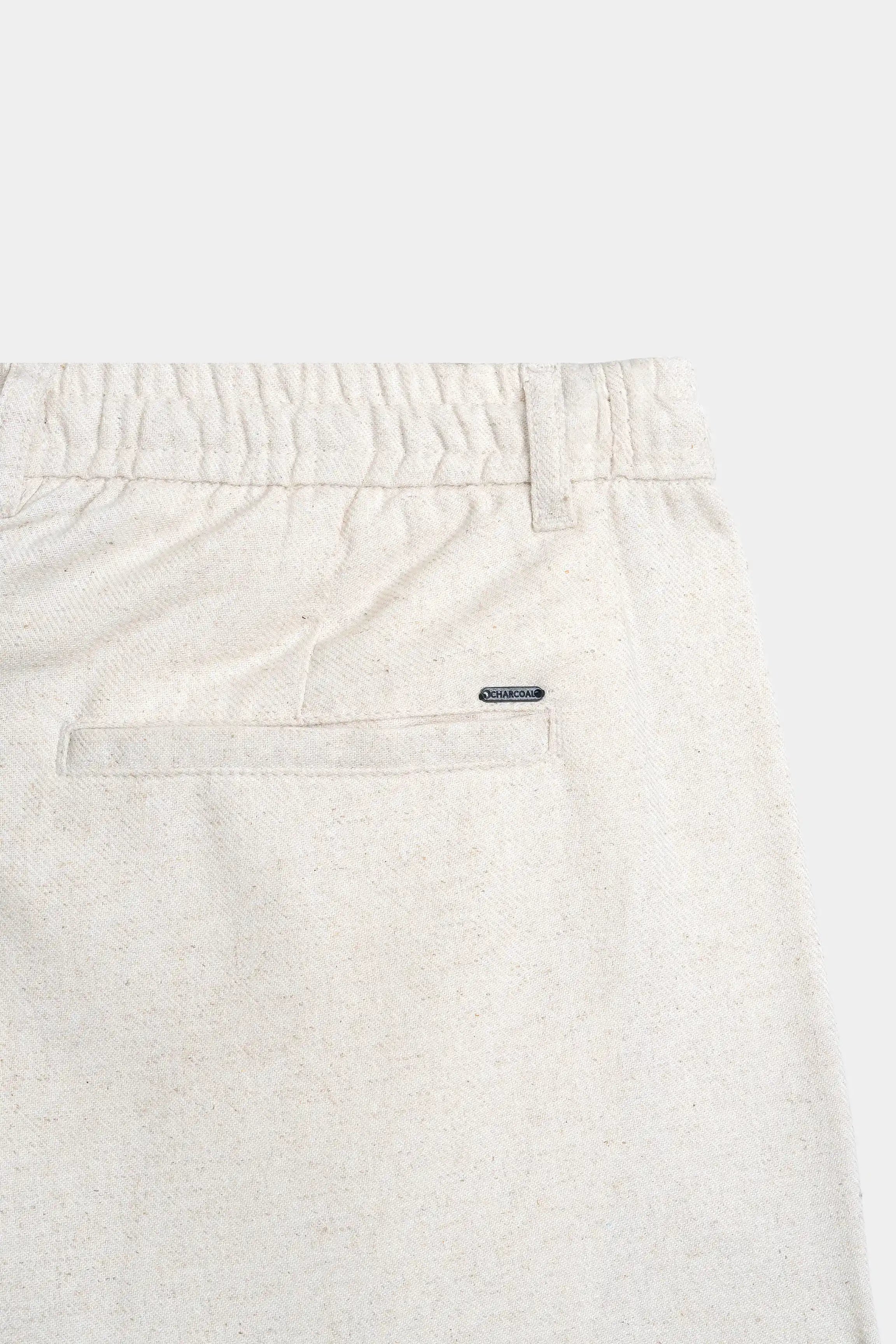 CASUAL TROUSER CROSS POCKET OATMEAL