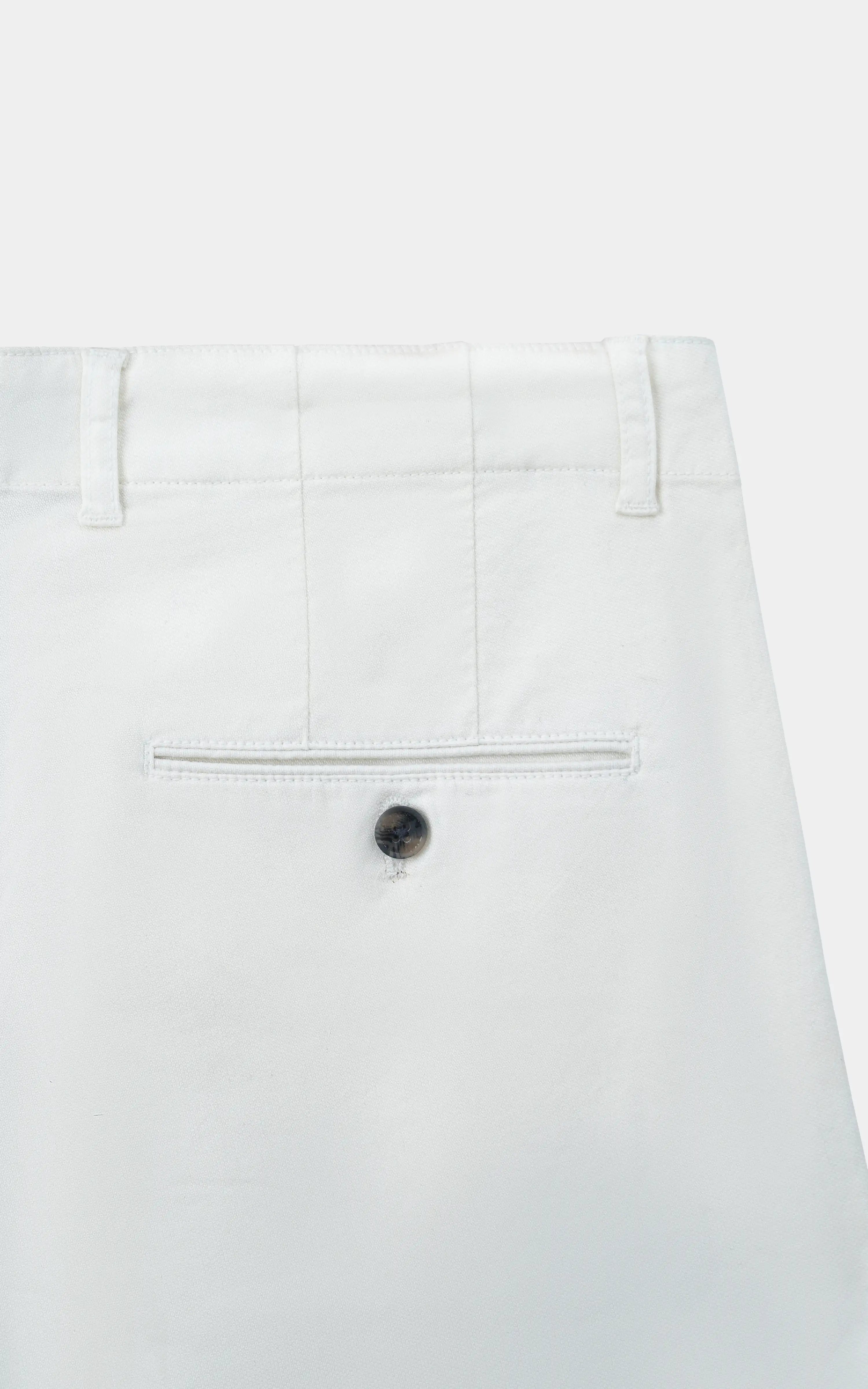 DOBBY SMART FIT PANT WHITE