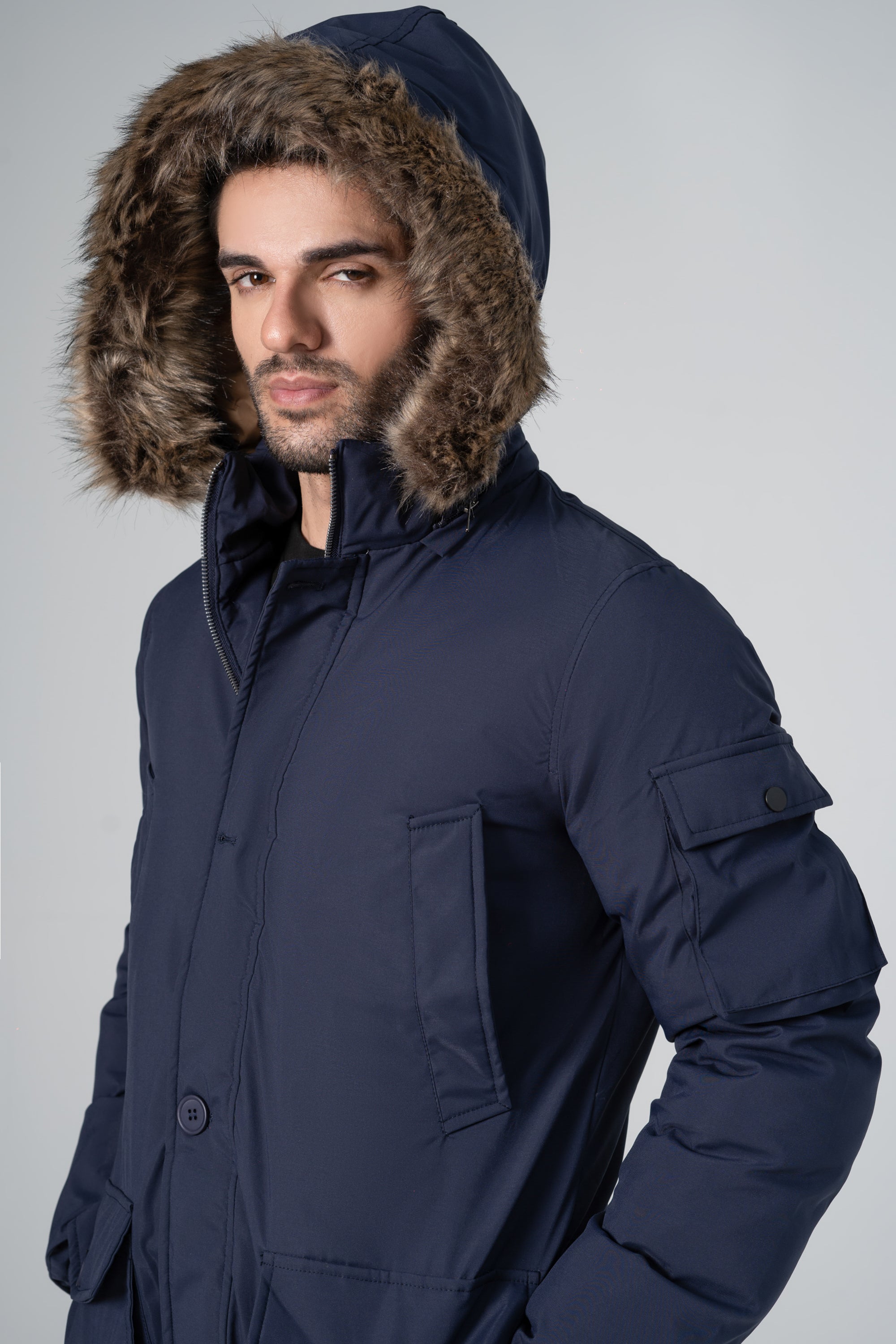 Fluffy parka jackets best sale