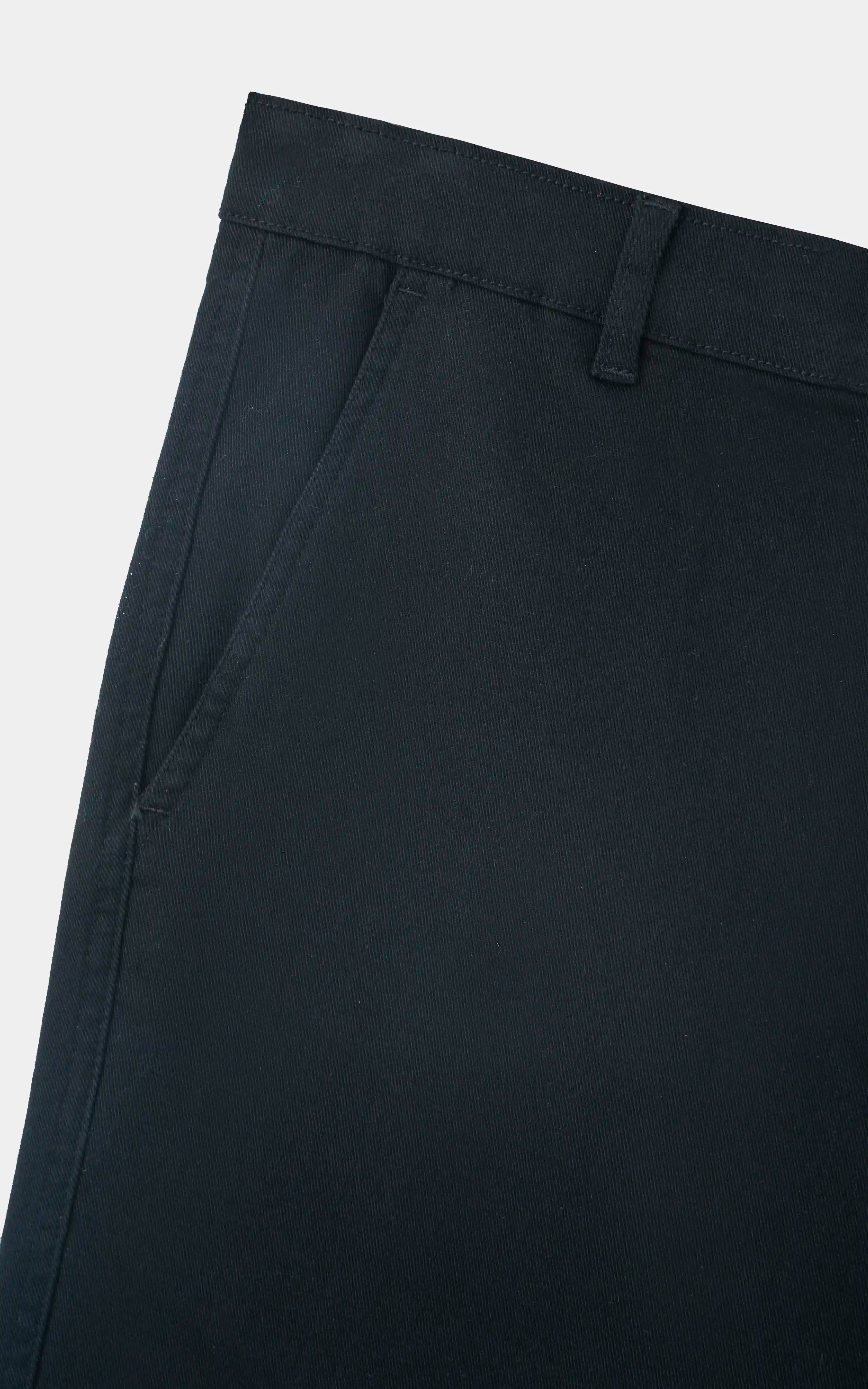 TWILL SMART FIT CASUAL PANT BLACK