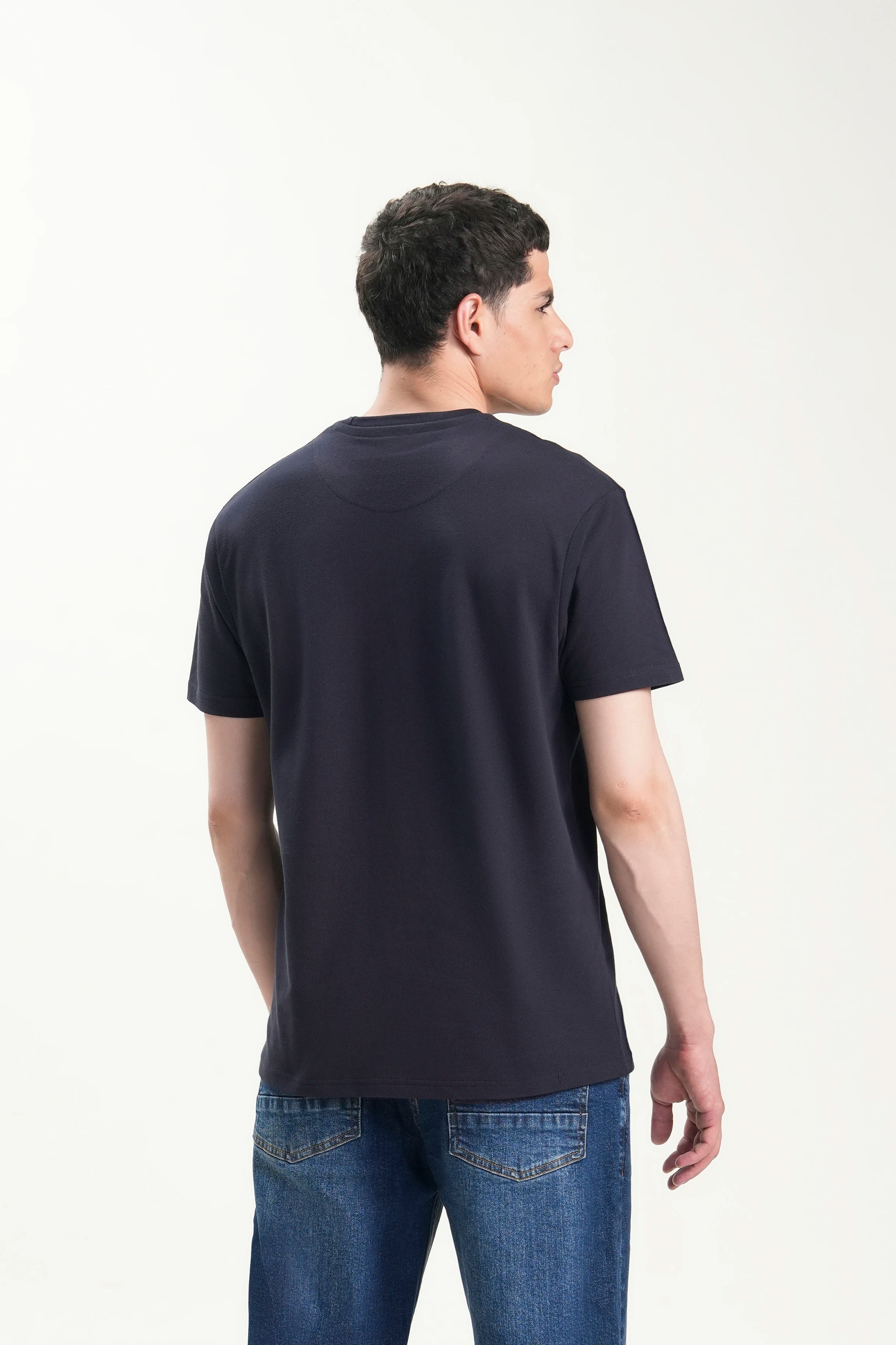 T SHIRT REGULAR FIT NAVY