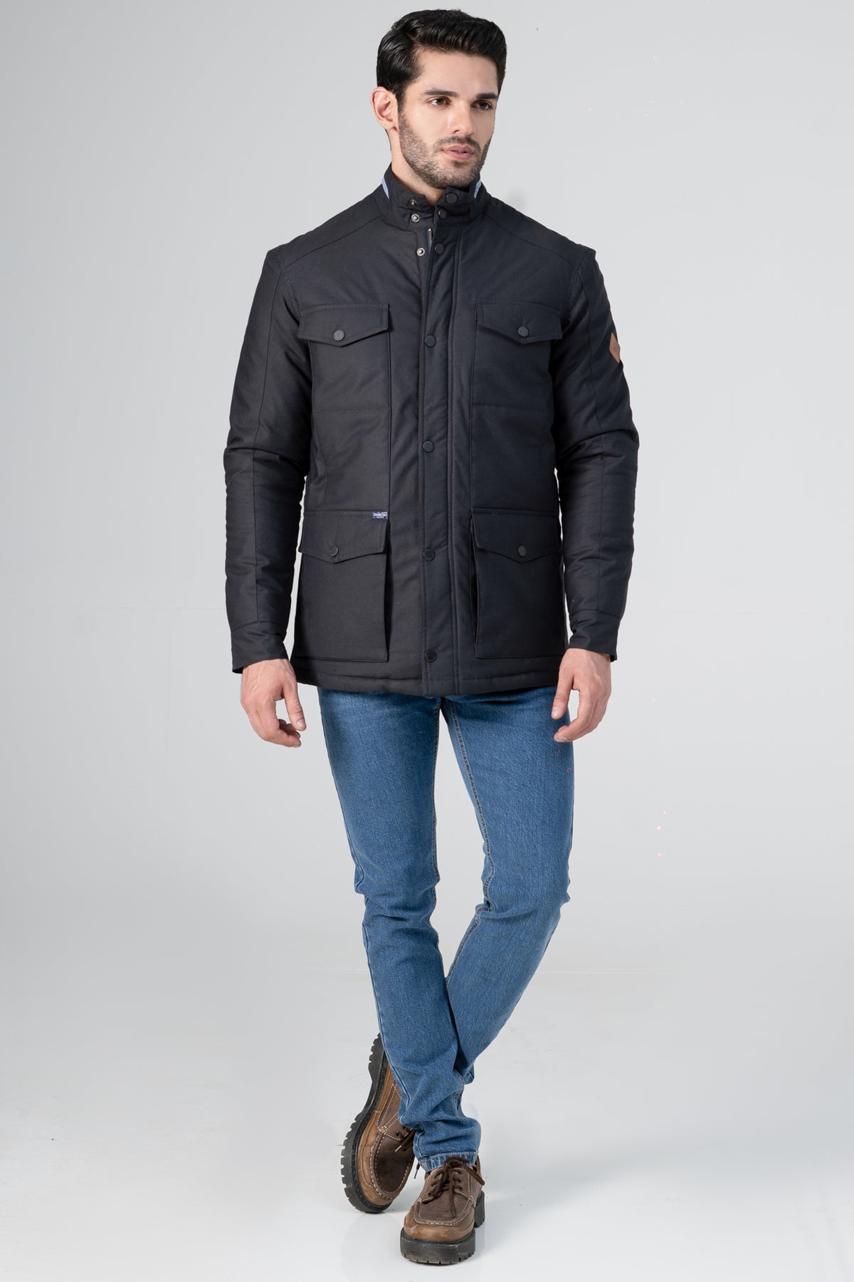 Shop PUFFER JACKET BLACK For Men Online
