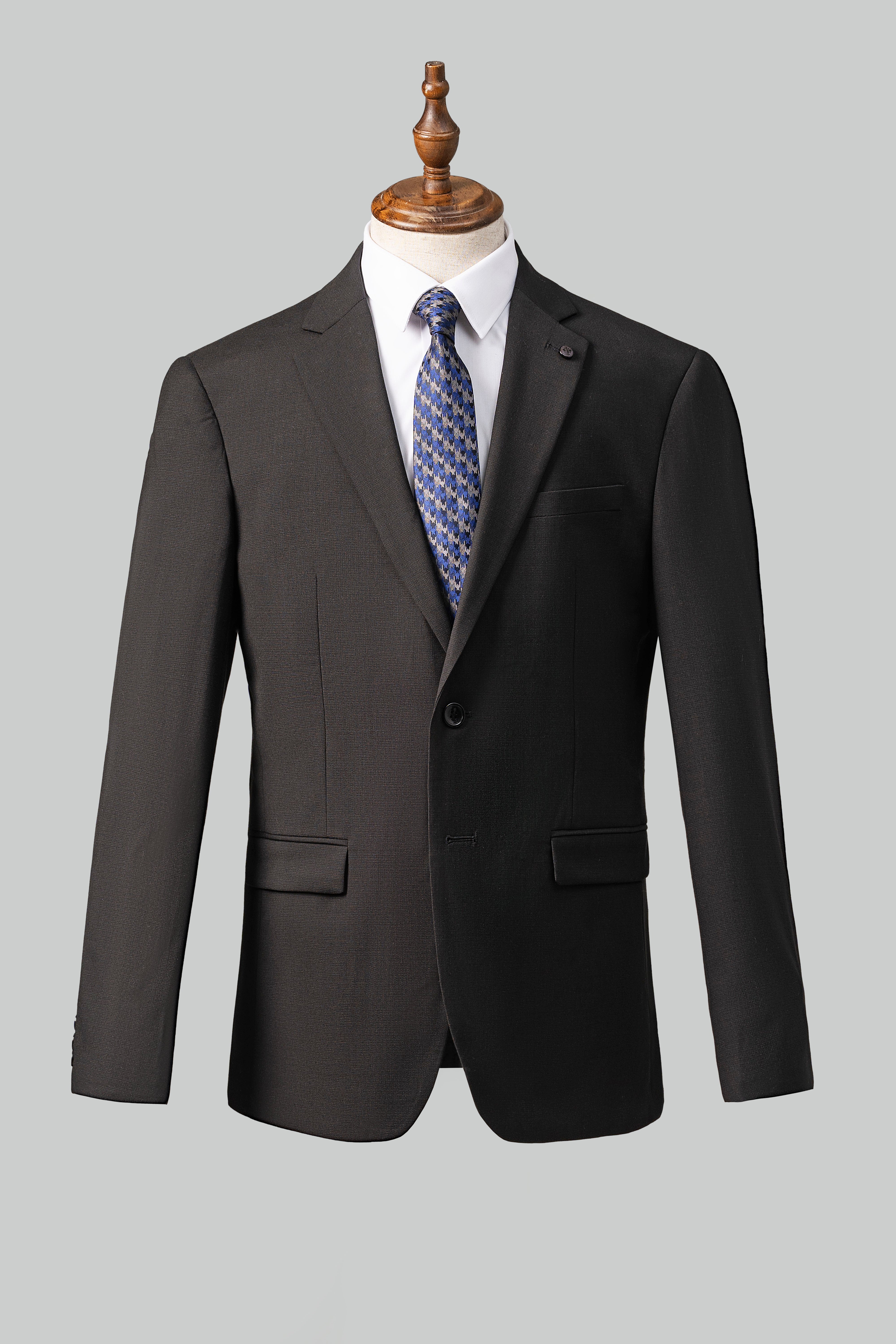 2 PIECE SUIT SLIM FIT BLACK