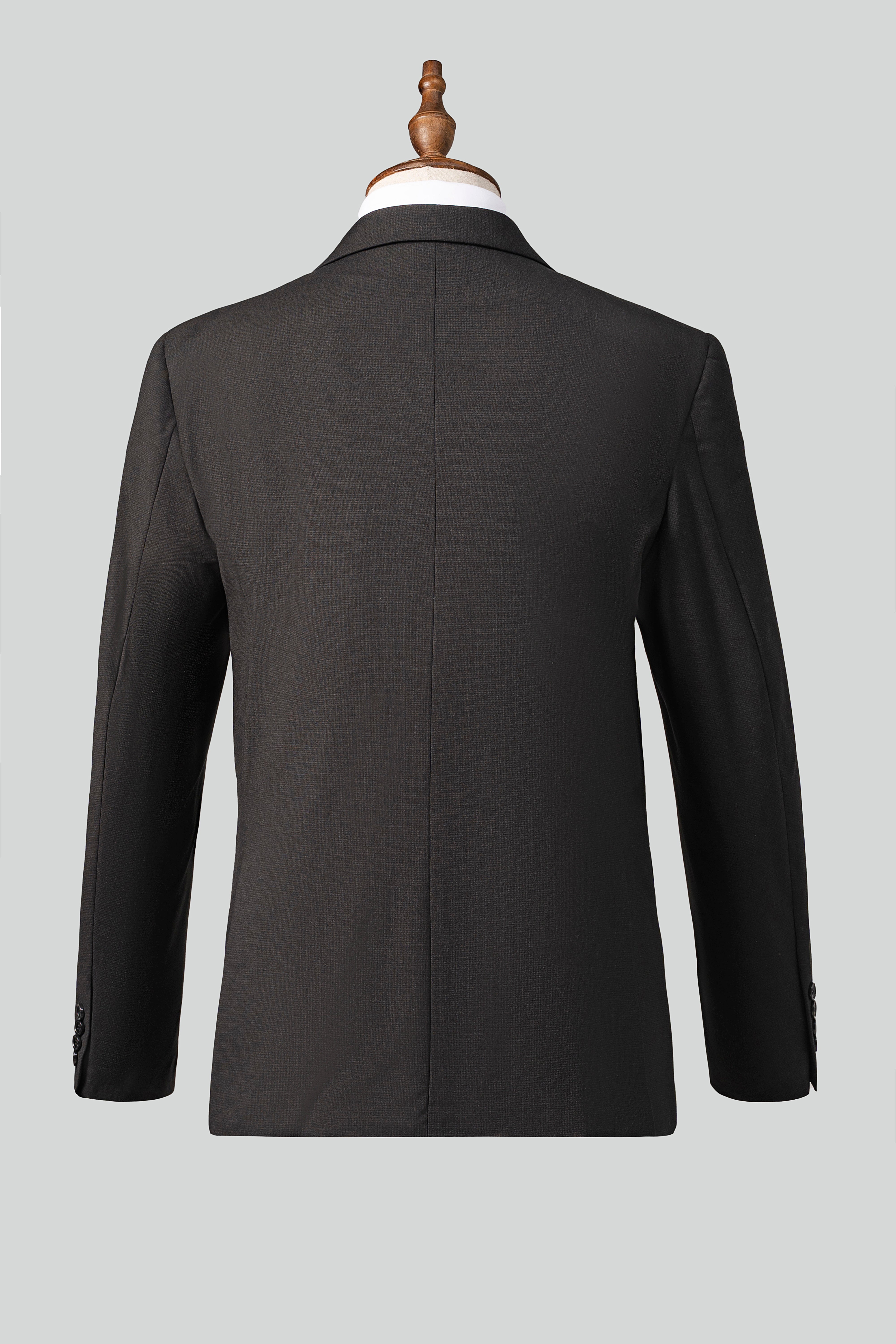 2 PIECE SUIT SLIM FIT BLACK