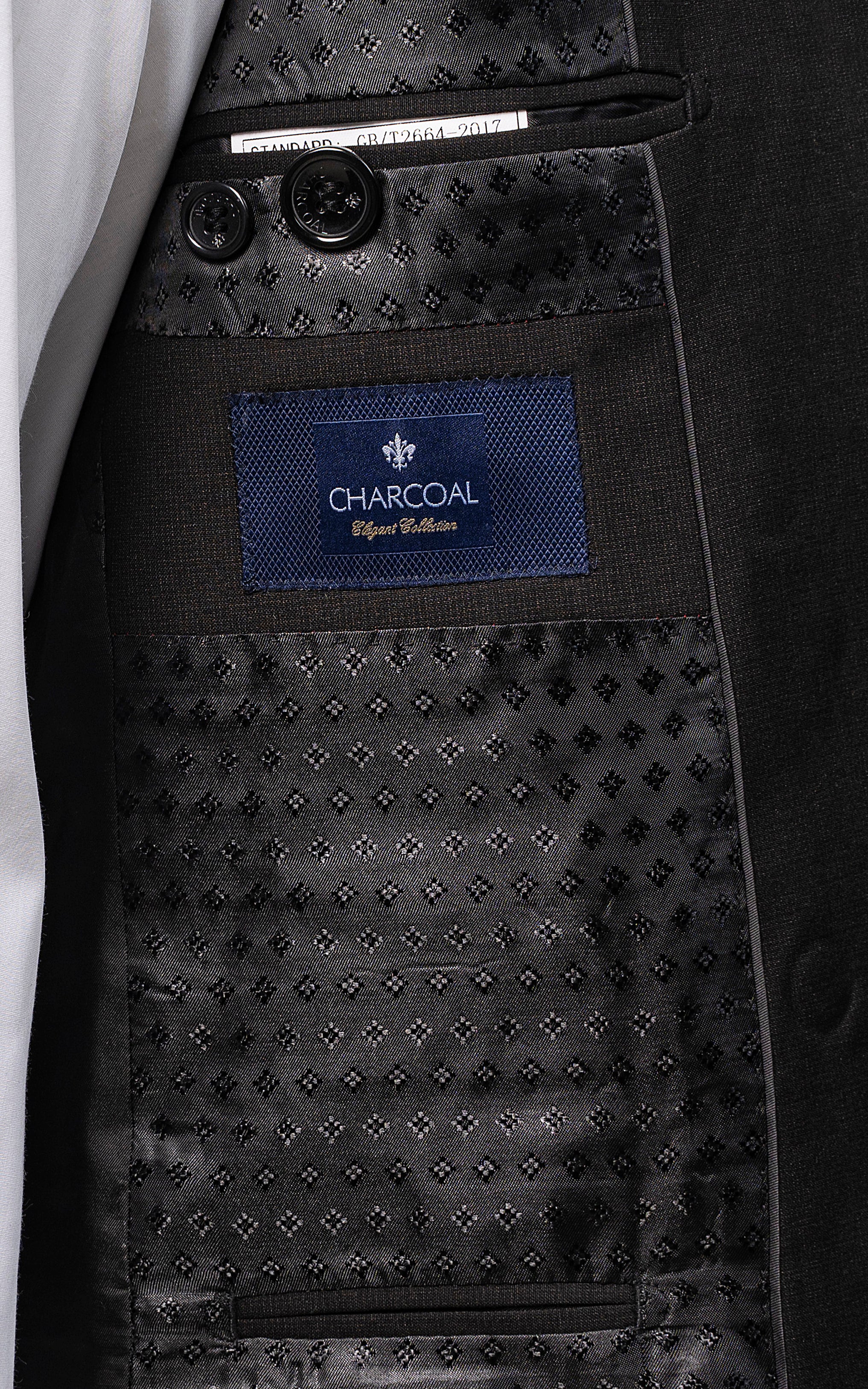 2 PIECE SUIT SLIM FIT BLACK