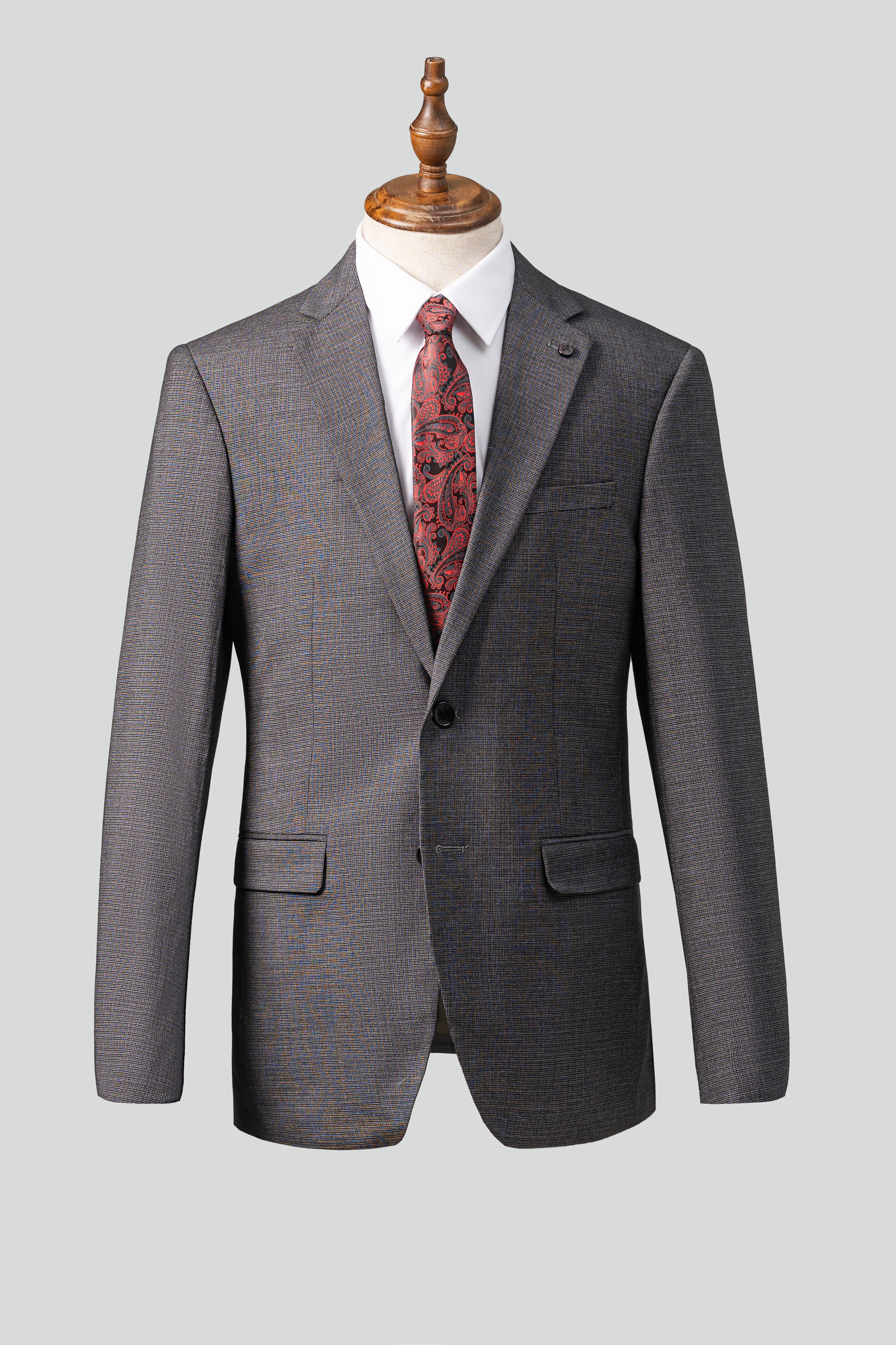 2 PIECE SUIT SLIM FIT DARK GREY