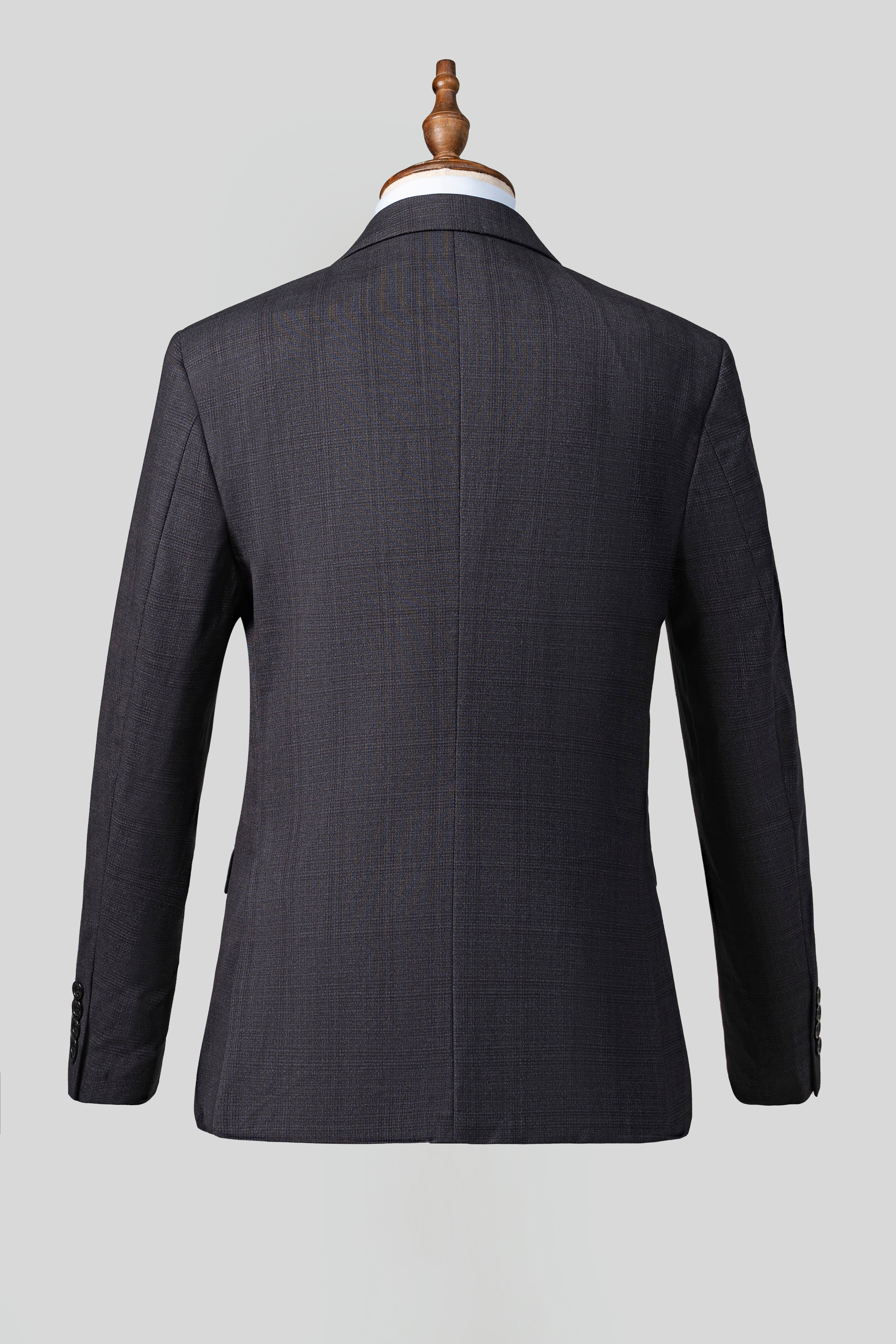 3 PIECE SUIT SLIM FIT CHARCOAL GREY