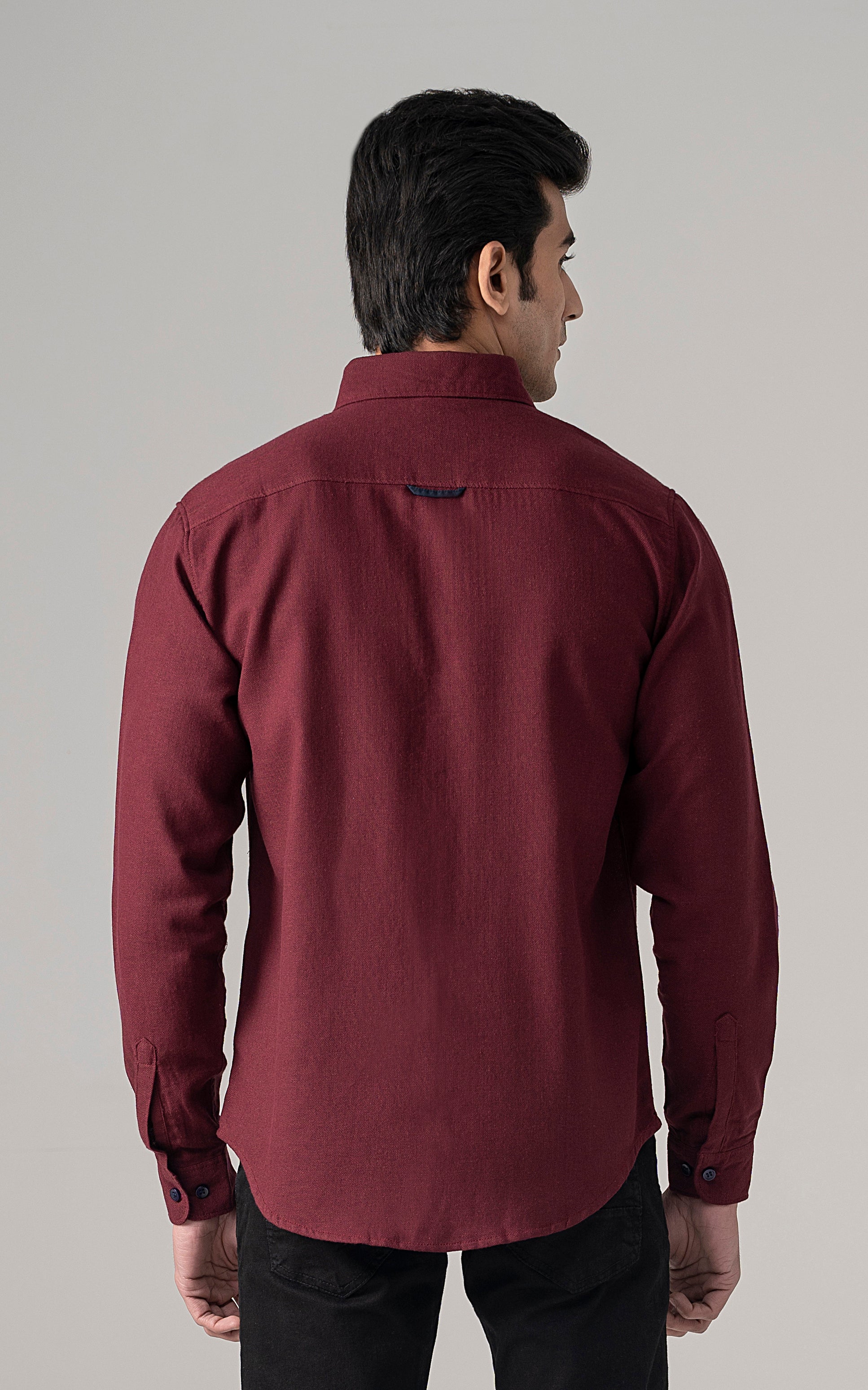 CASUAL SHIRT MAROON