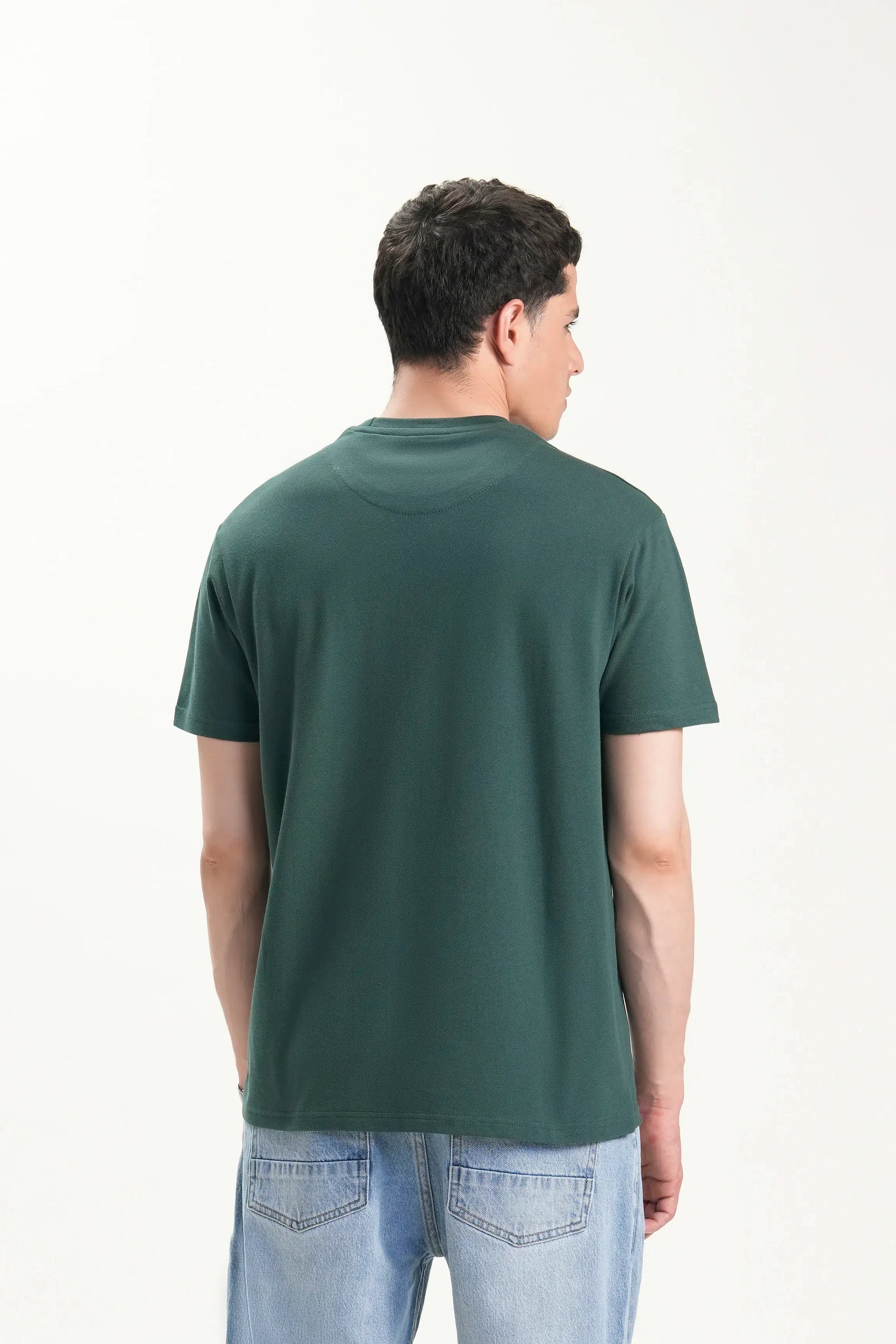 T SHIRT REGULAR FIT GREEN