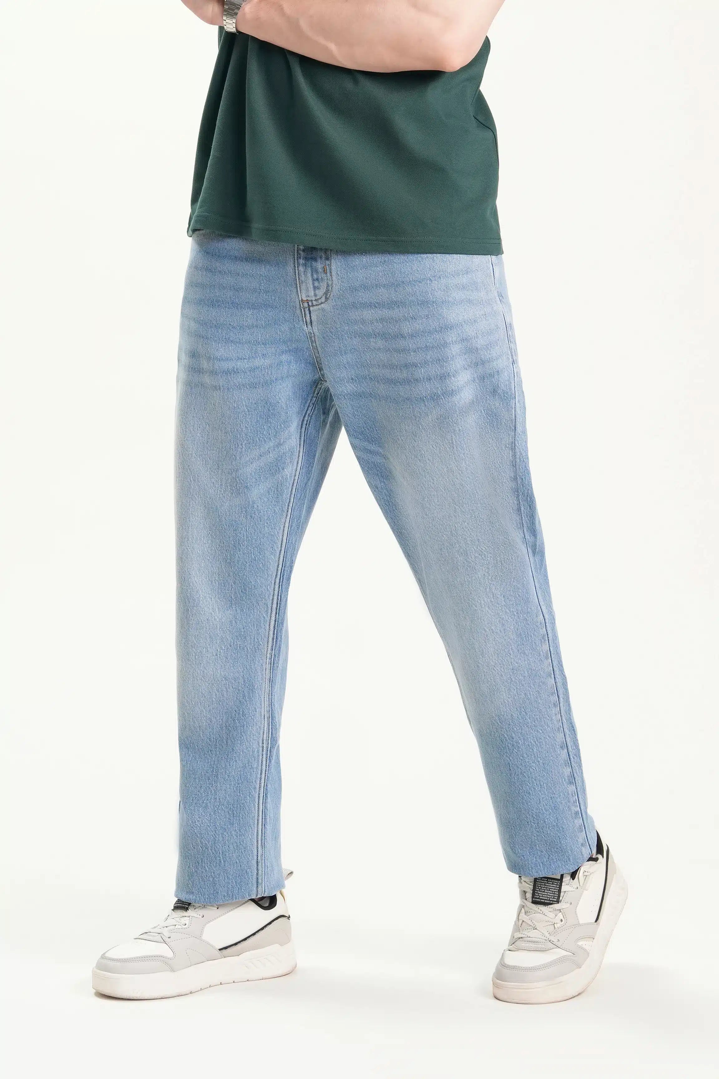 JEANS STRAIGHT FIT LIGHT BLUE