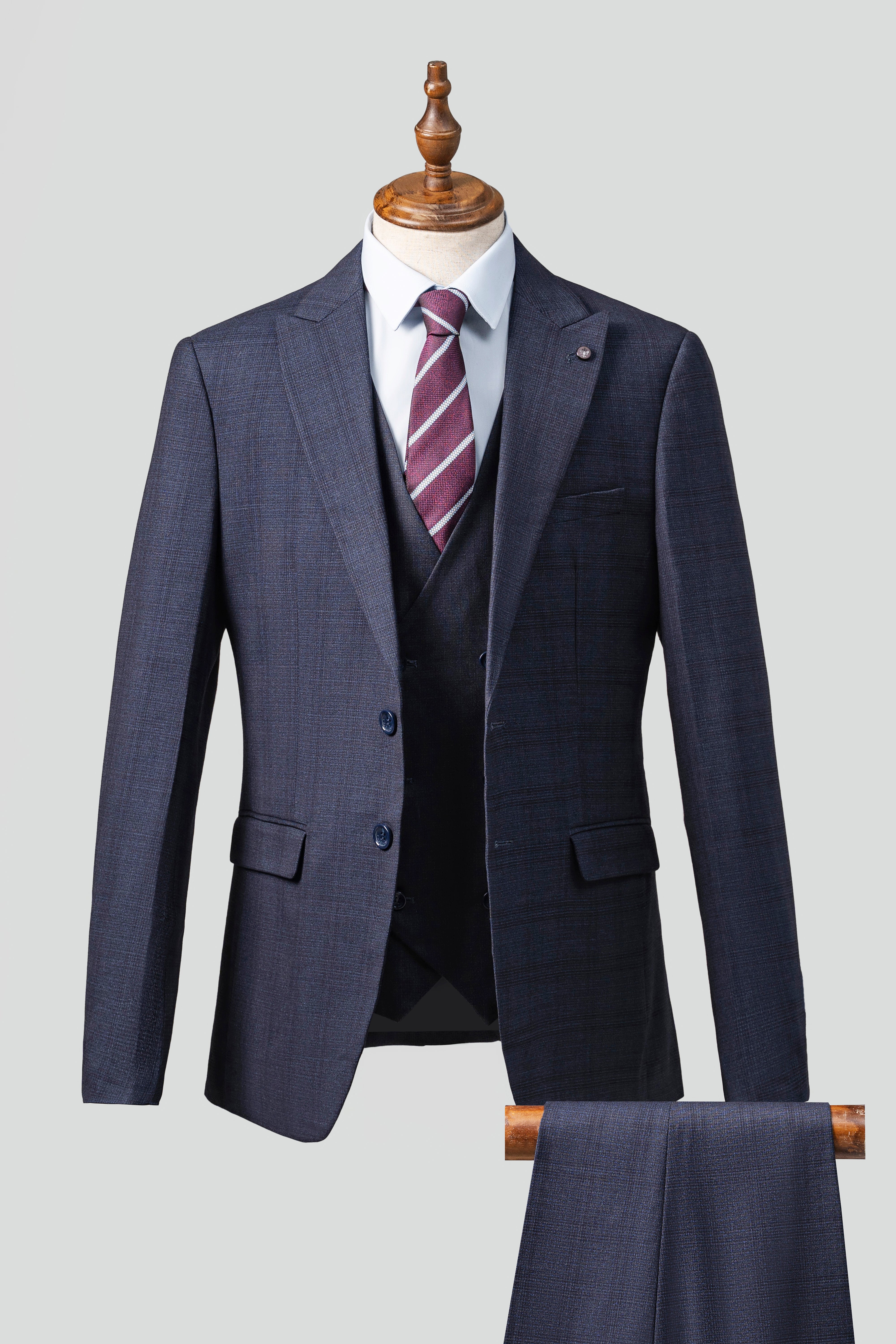 3 PIECE SUIT SLIM FIT NAVY BLUE