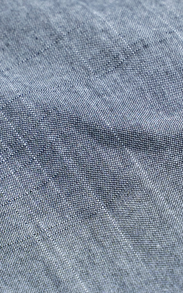 LINEN LIMITED EDITION SHIRT CHAMBRAY BLUE