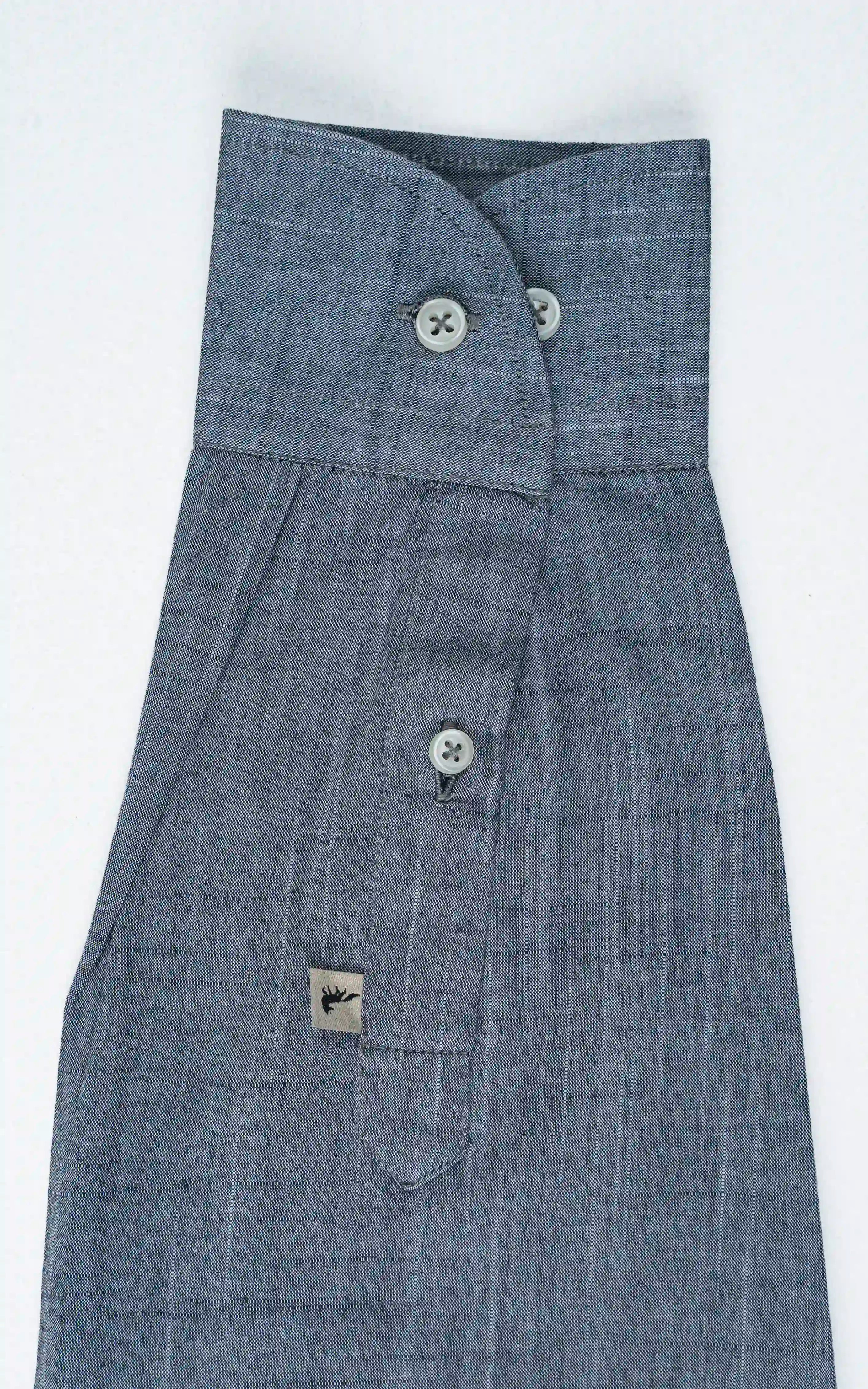 LINEN LIMITED EDITION SHIRT CHAMBRAY BLUE