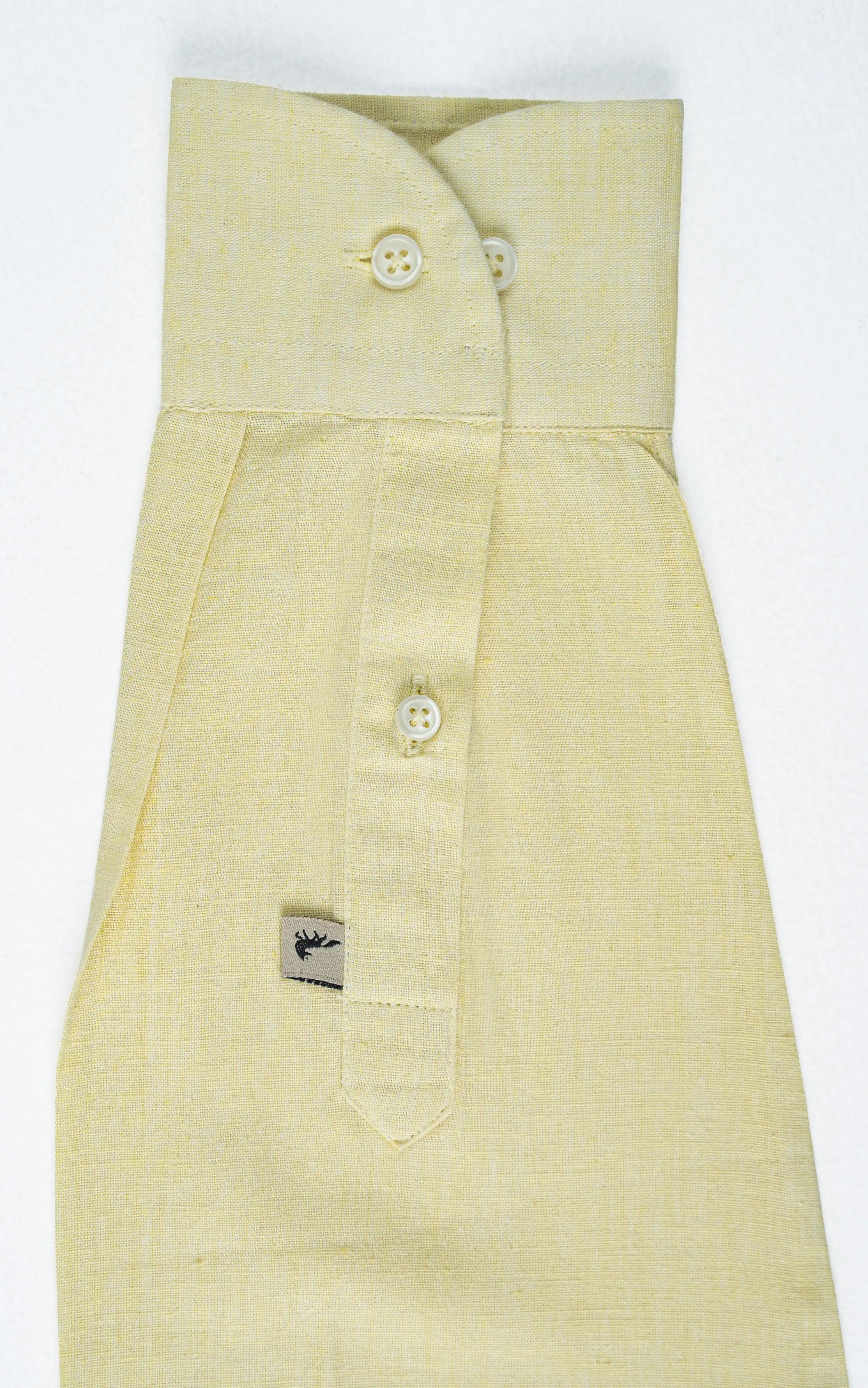LINEN LIMITED EDITION SHIRT YELLOW