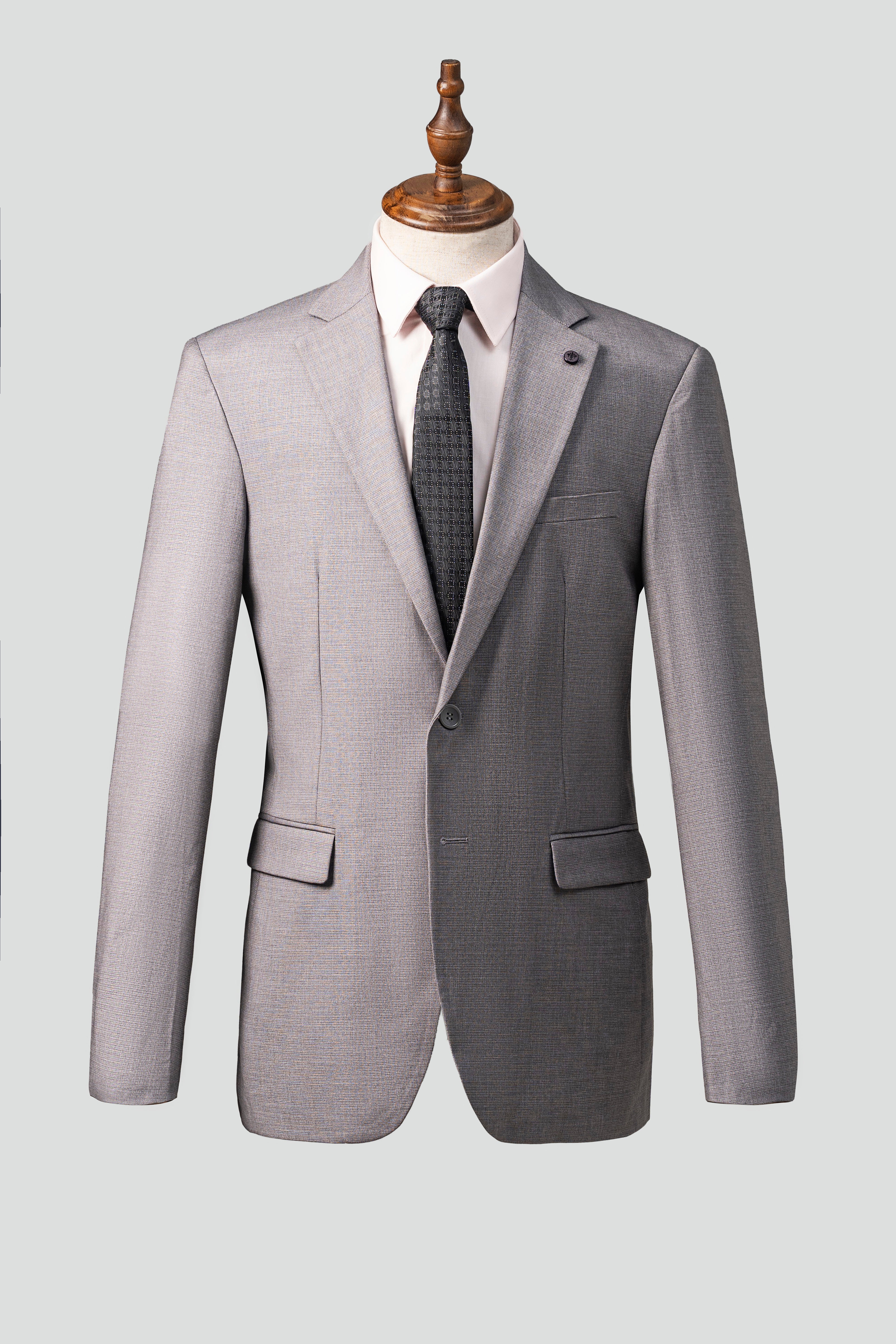 2 PIECE SUIT SLIM FIT LIGHT GREY