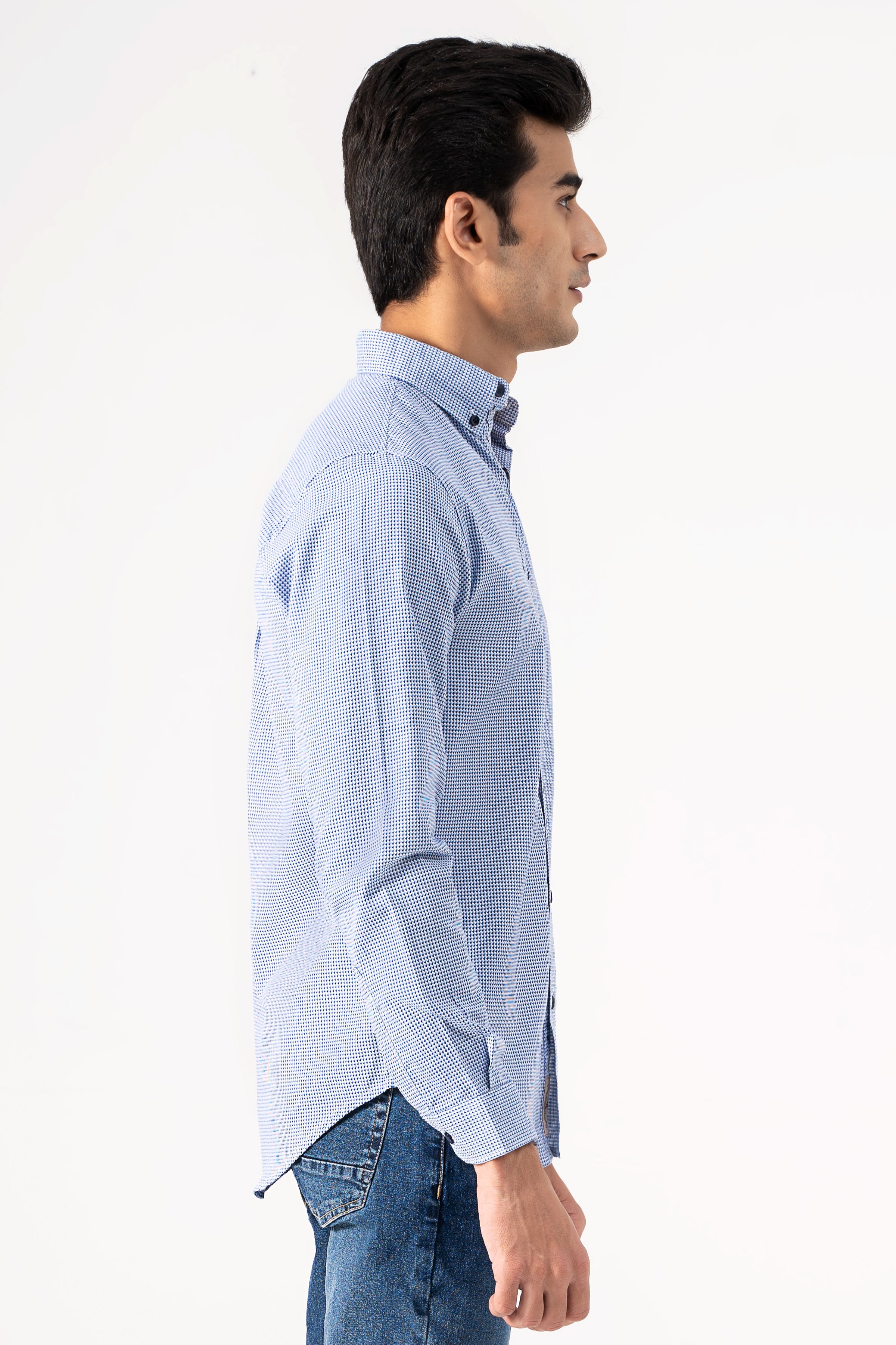 CASUAL SHIRT BLUE