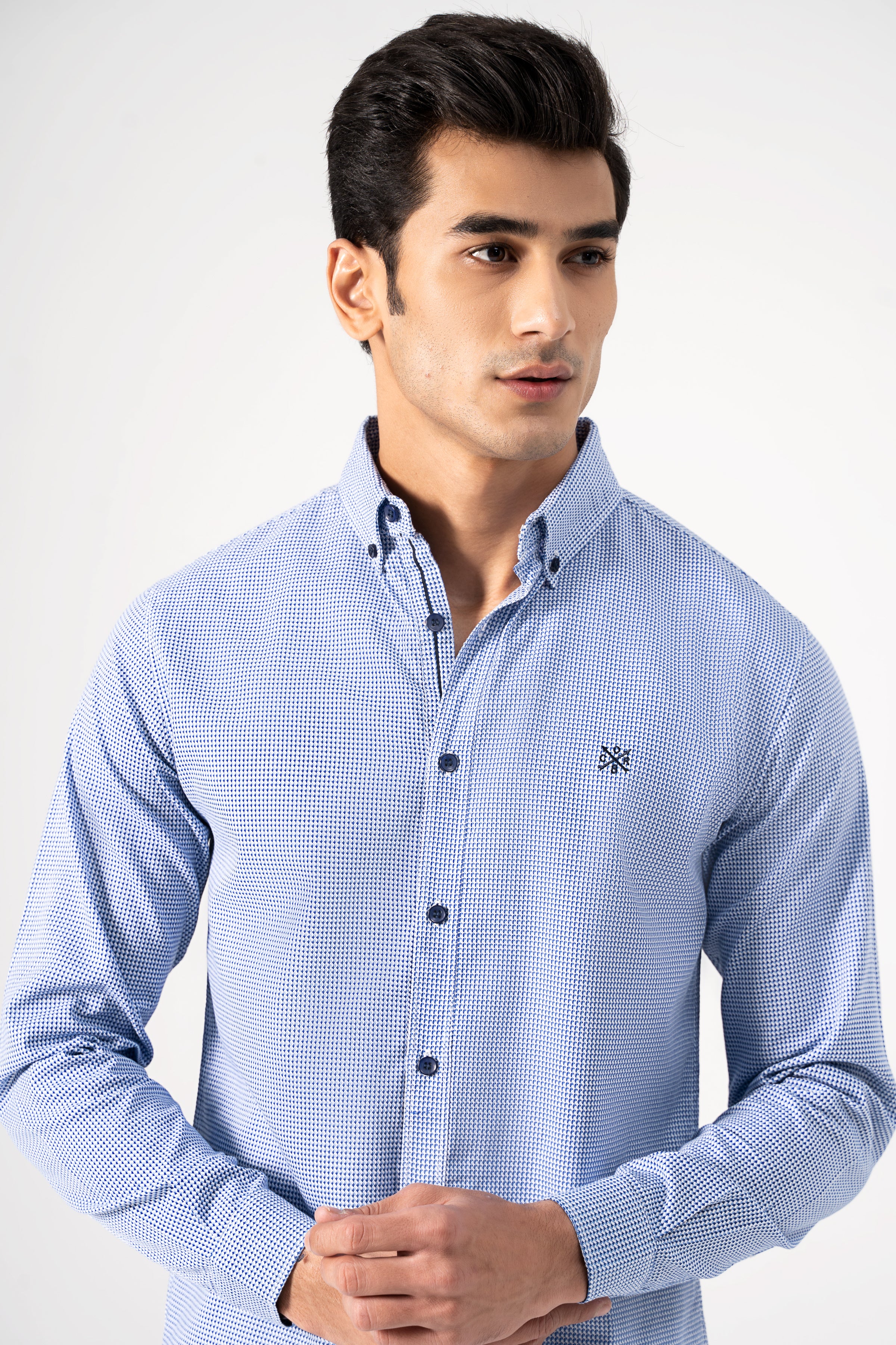 CASUAL SHIRT BLUE