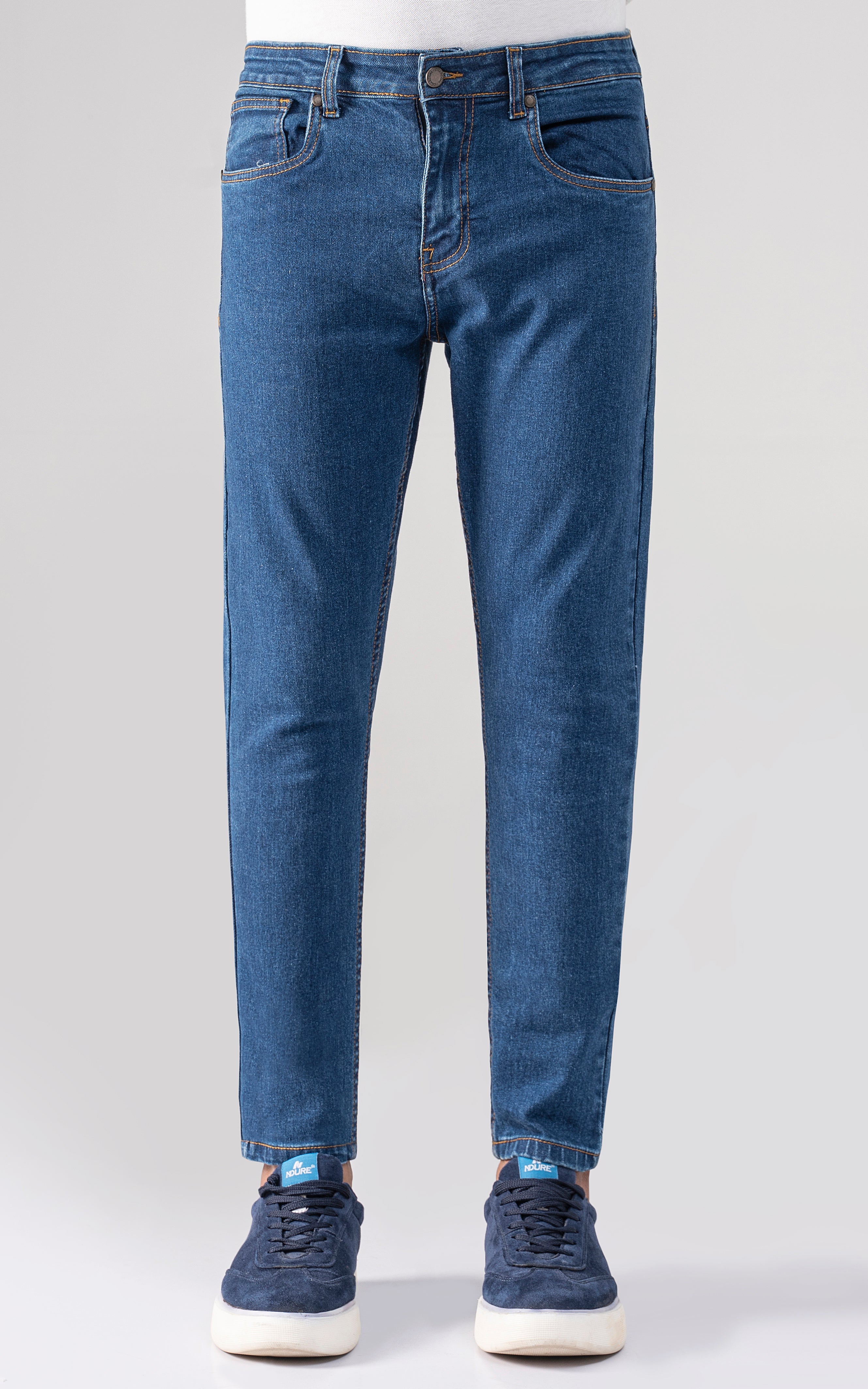 SKINNY LEG JEANS DARK BLUE