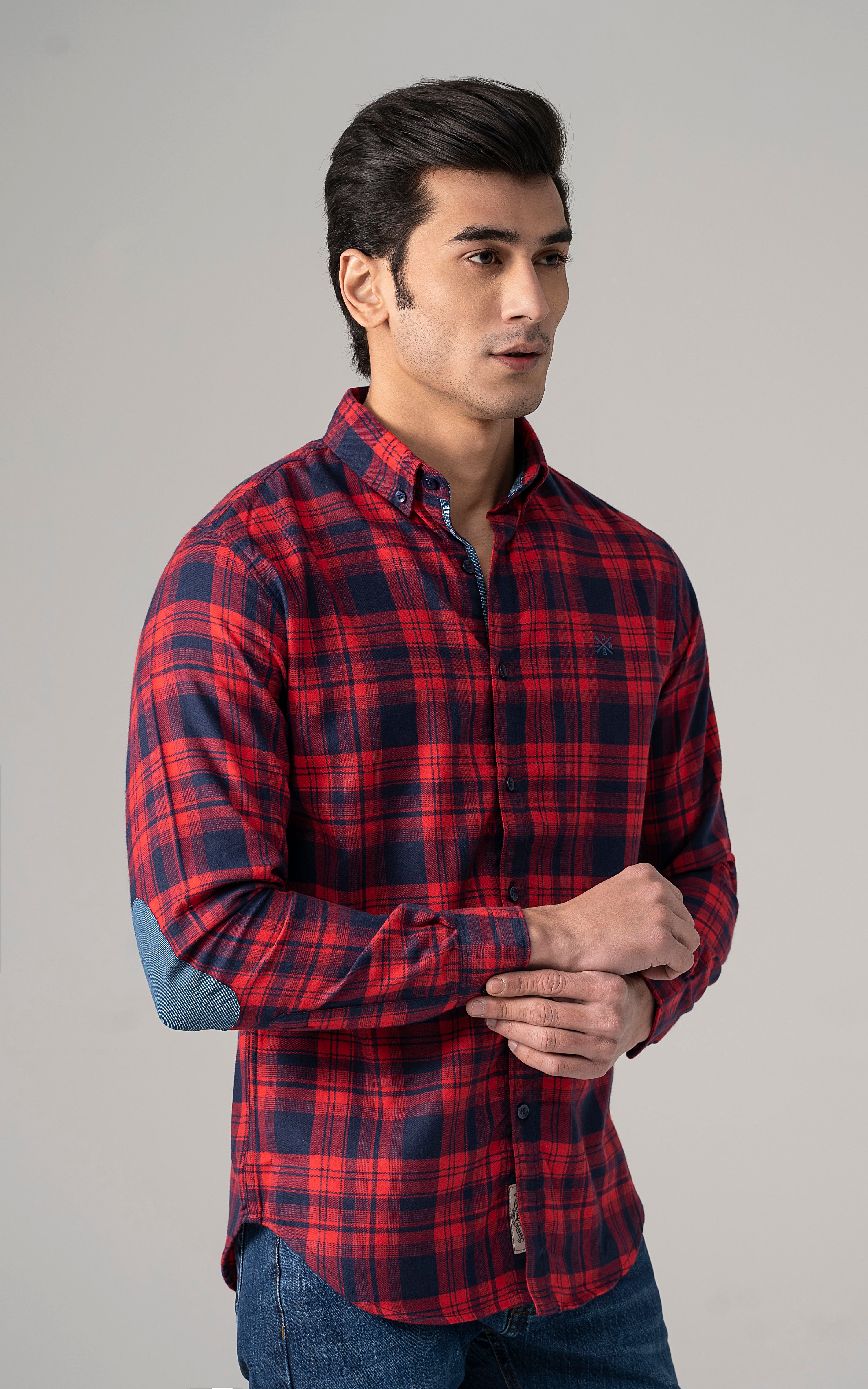 CASUAL SHIRT RED CHECK