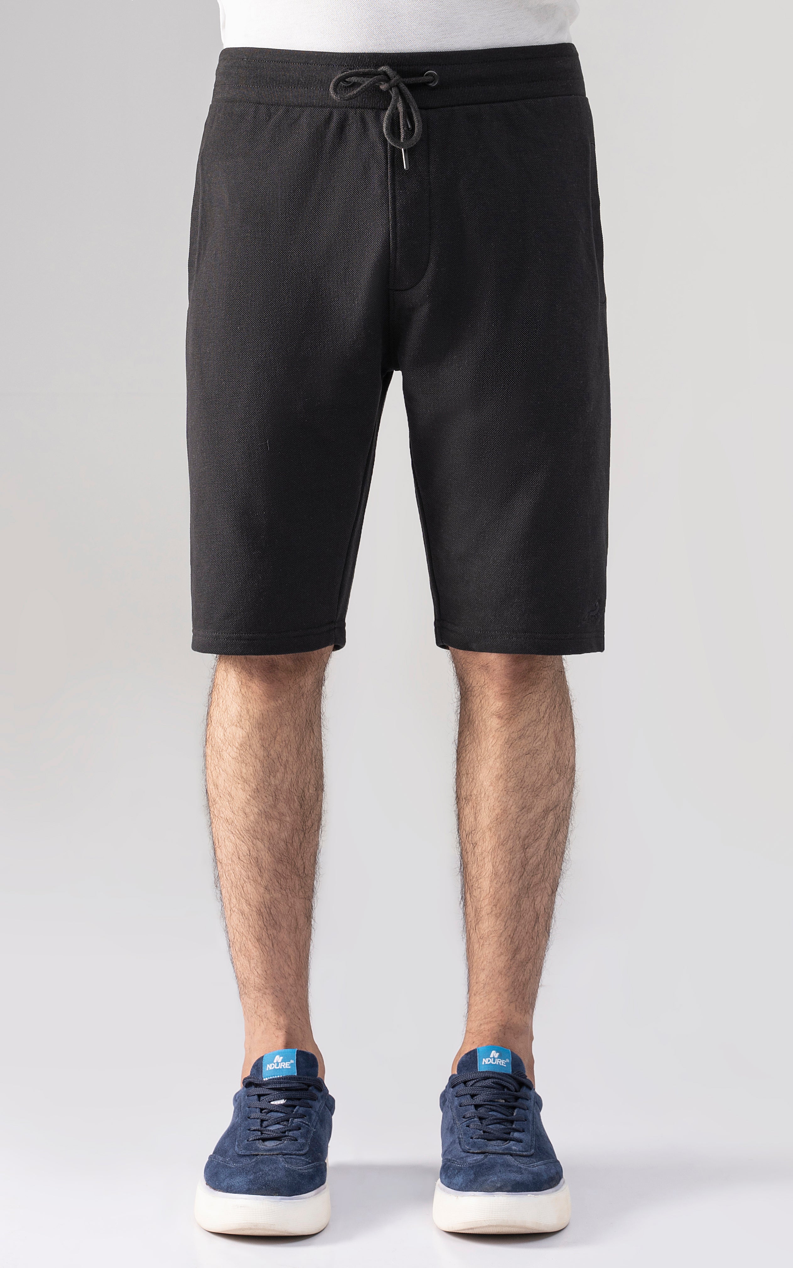 PIQUE TERRY SHORTS BLACK