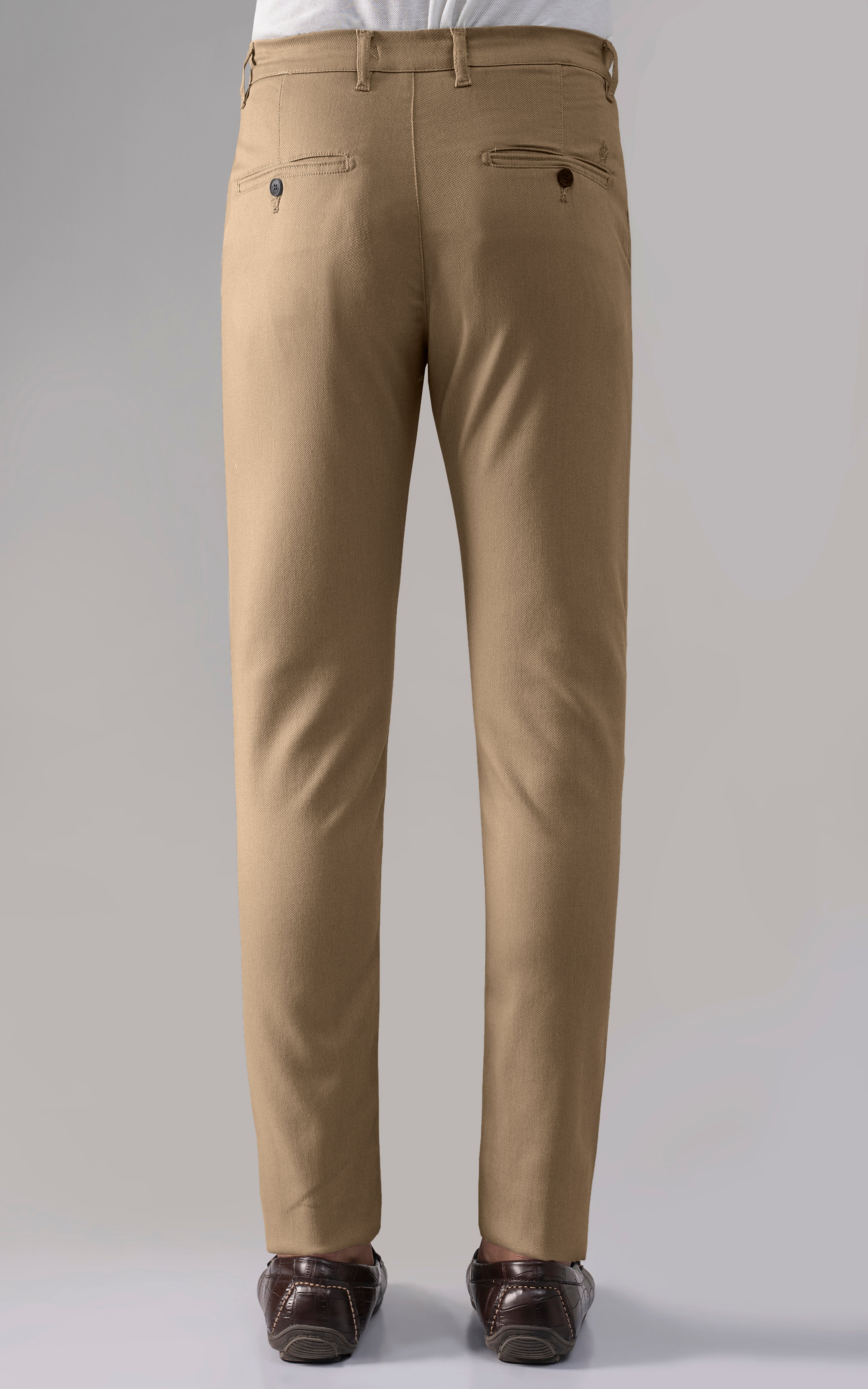 CASUAL PANT CROSS POCKET DARK KHAKI