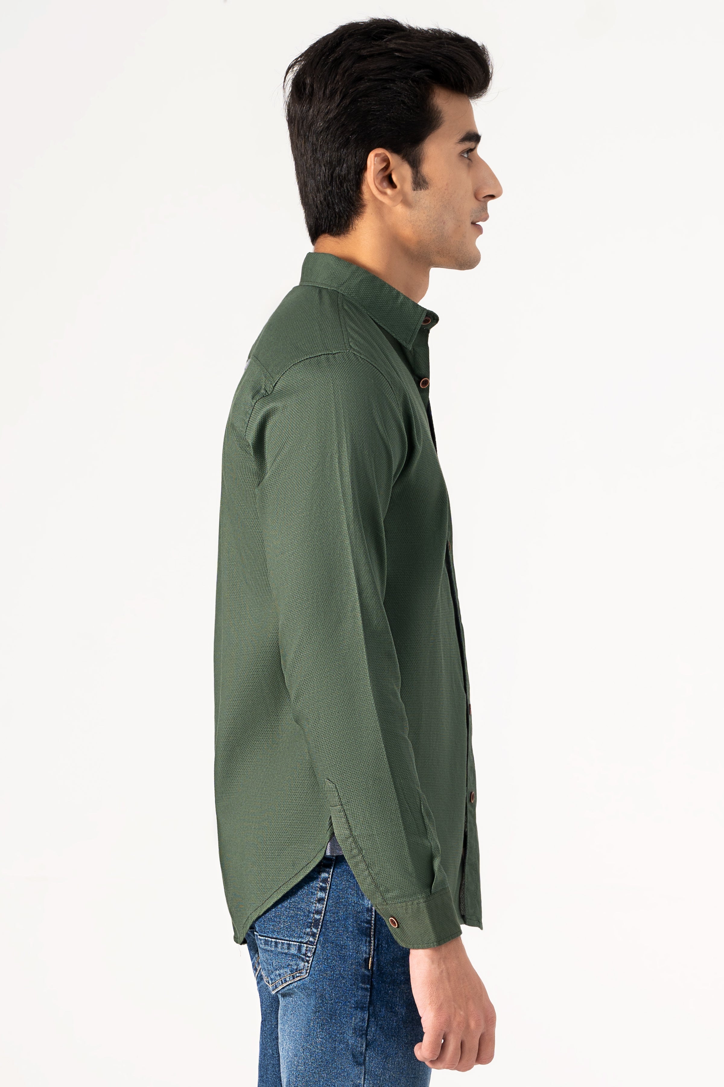 CASUAL SHIRT GREEN