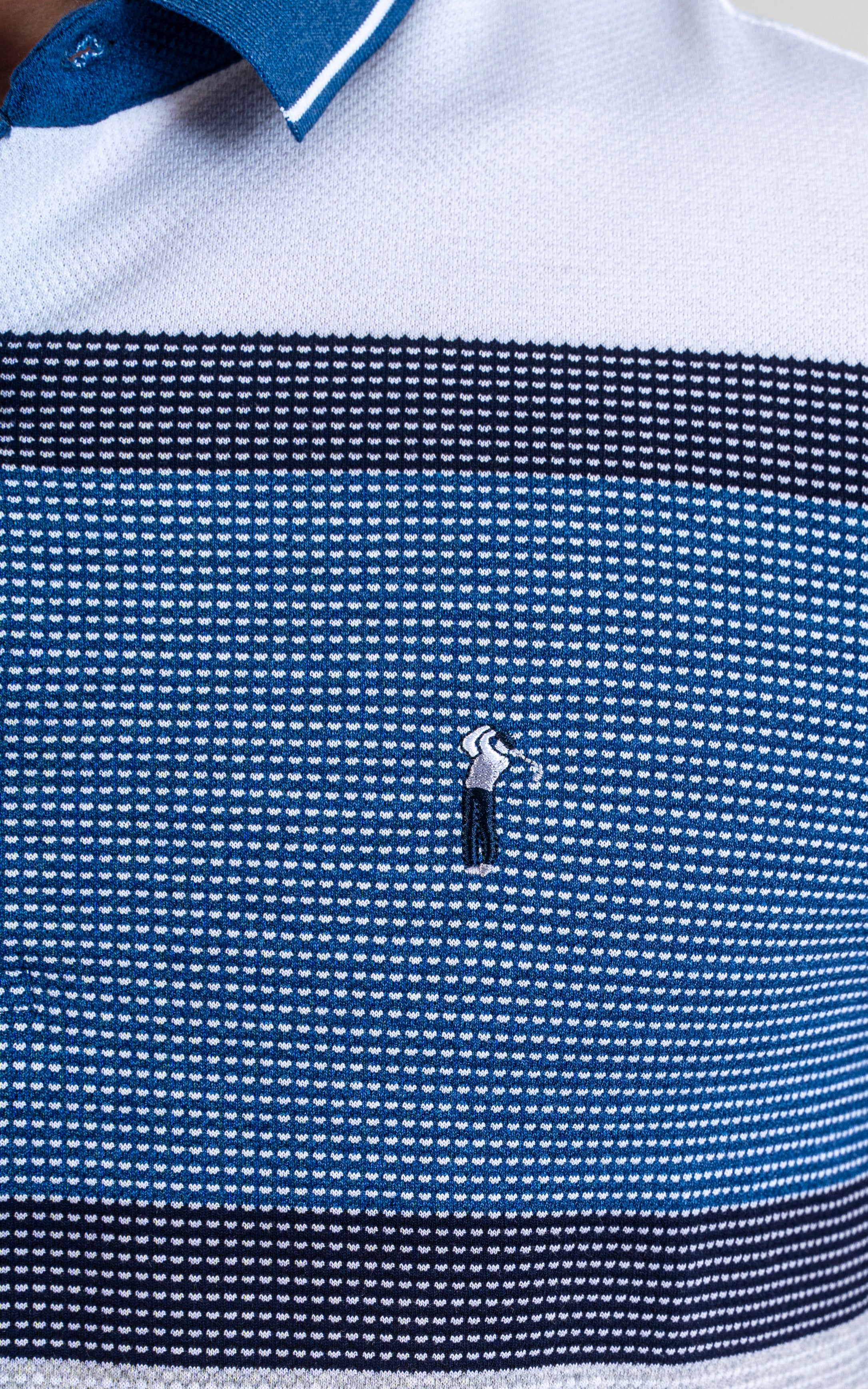 EXECUTIVE POLO WHITE BLUE