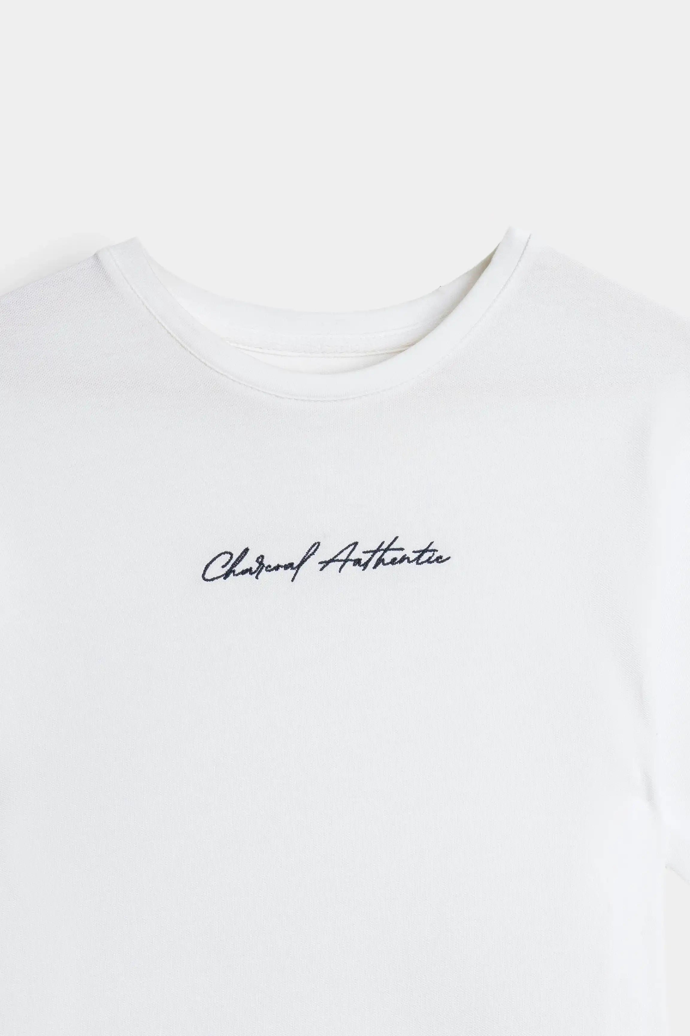T SHIRT REGULAR FIT OFF WHITE