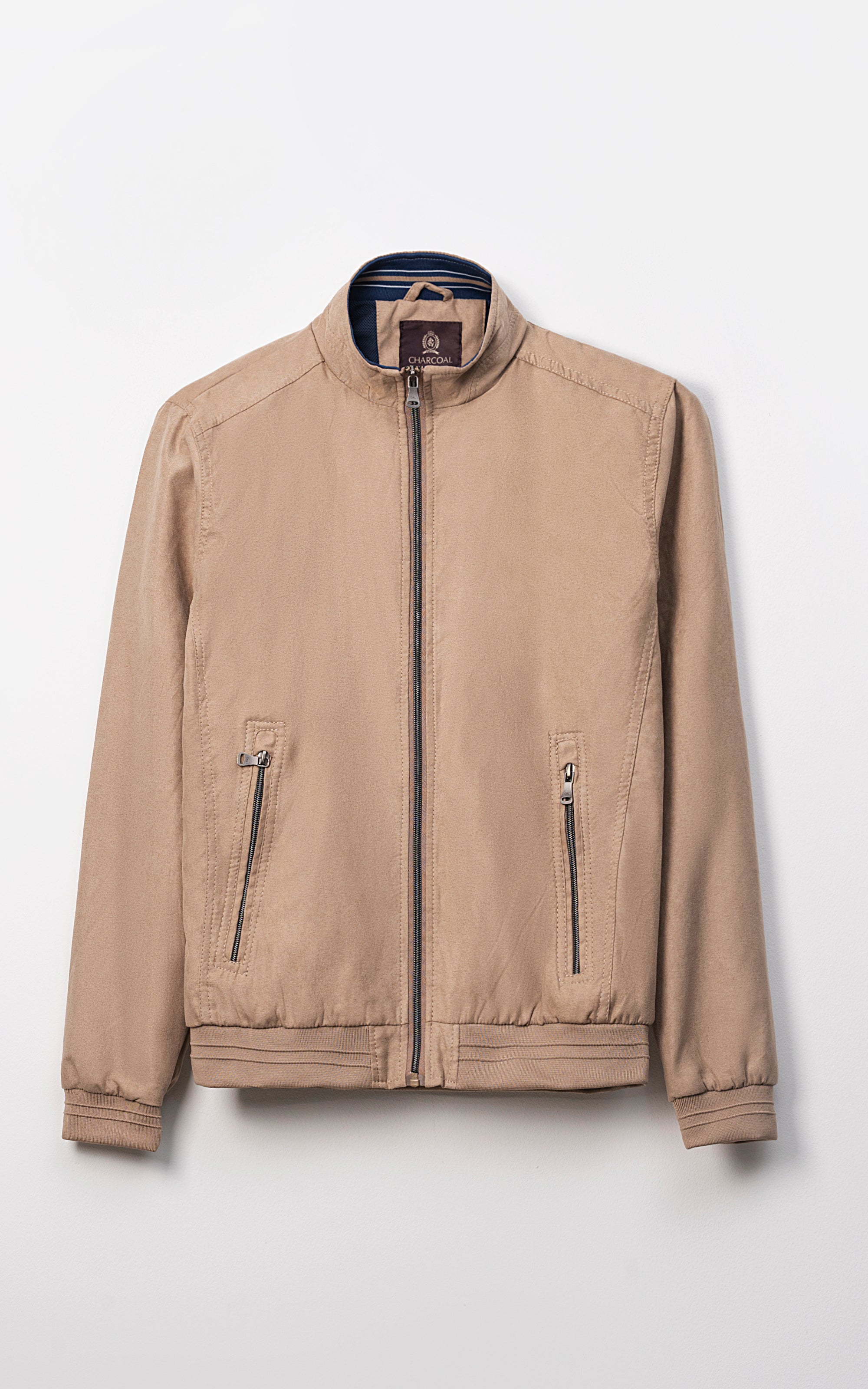 JACKET FULL SLEEVE LIGHT BROWN