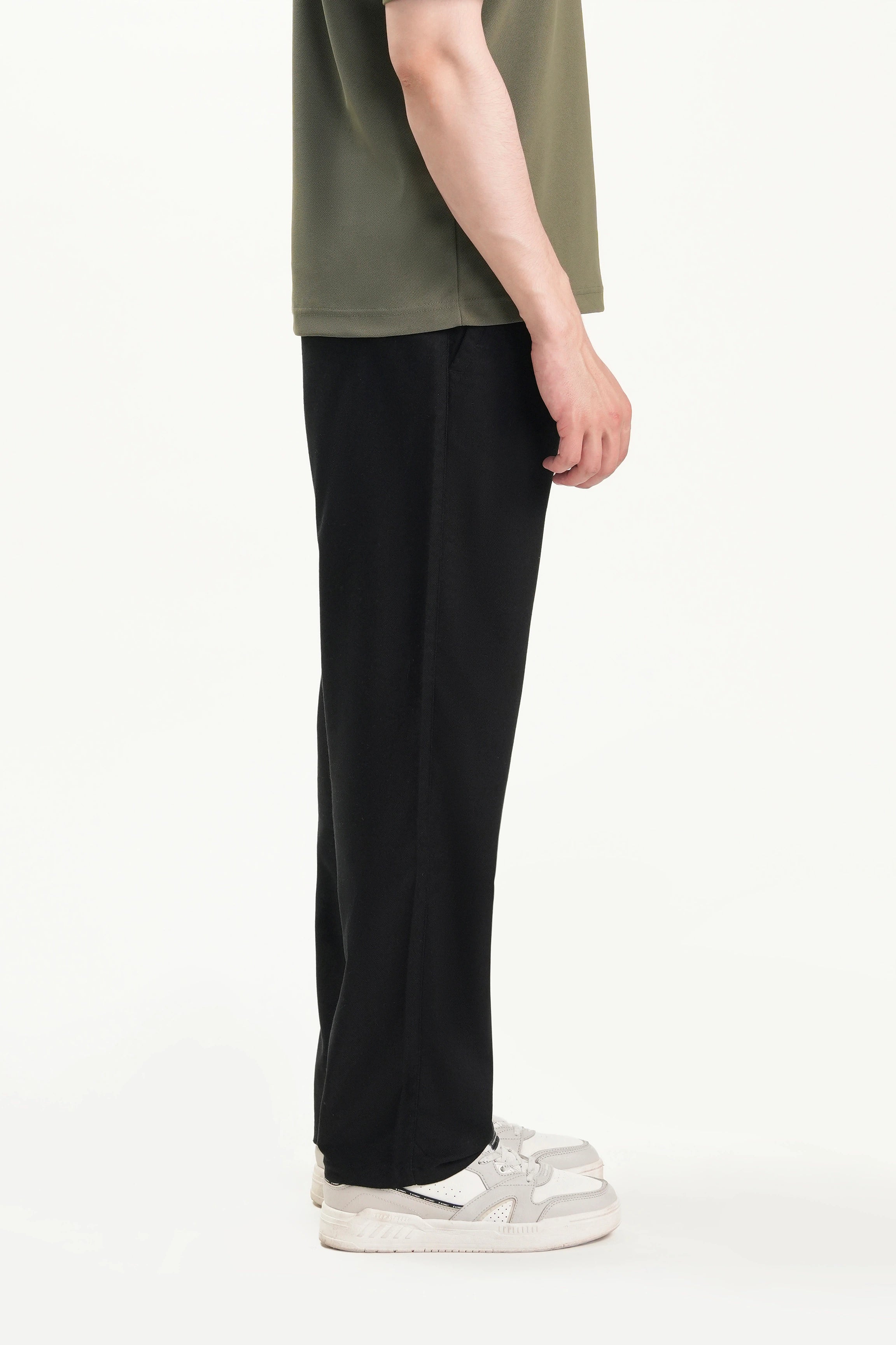 CASUAL TROUSER CROSS POCKET BLACK