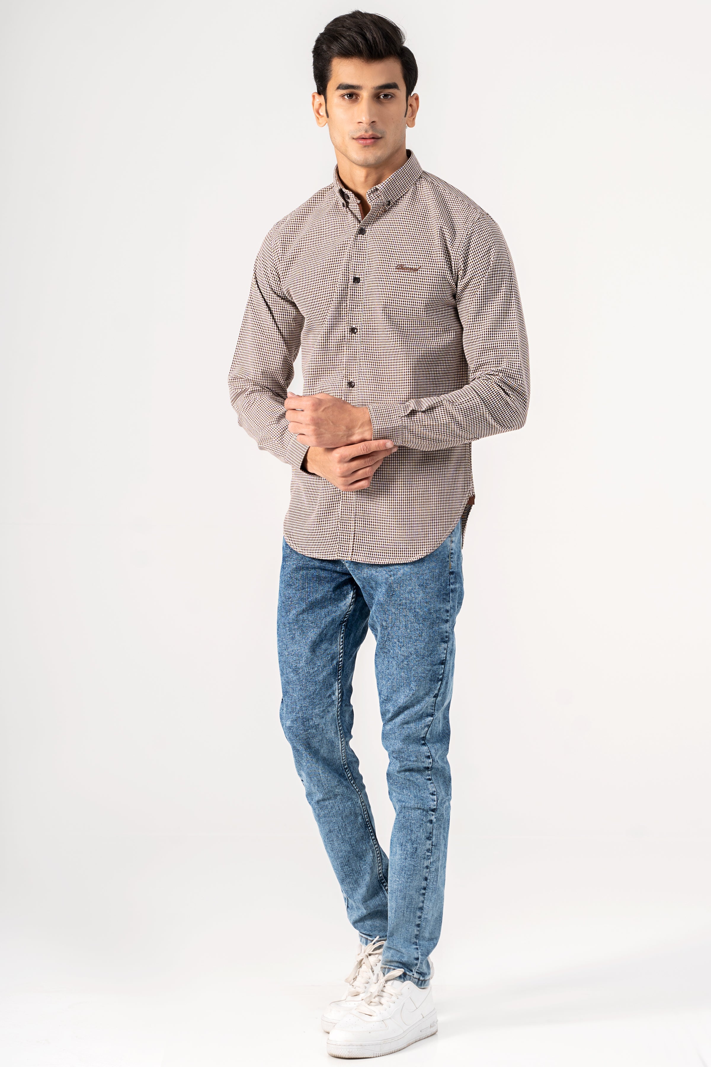 CASUAL SHIRT BROWN