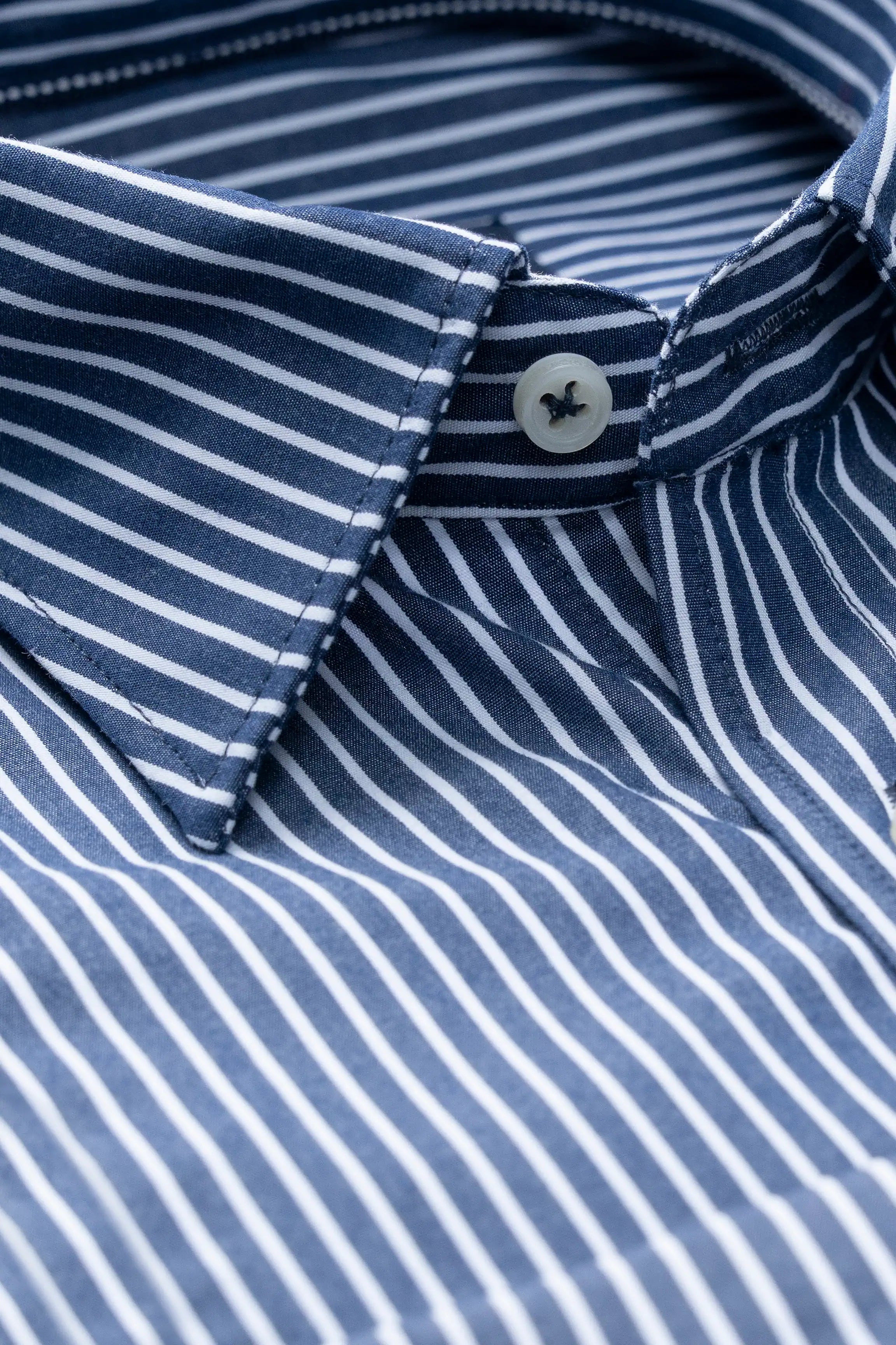 SMART FIT SEMI FORMAL STRIPED SHIRT BLACK STRIPE